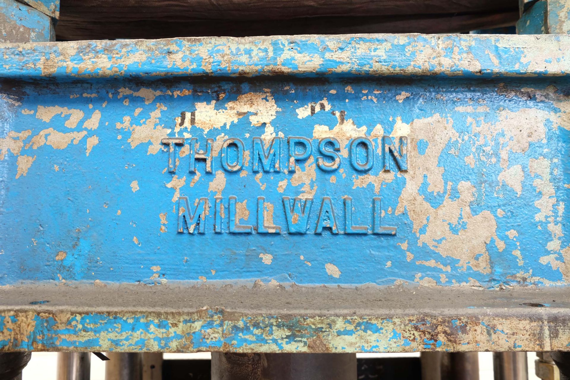 Thompson & Son Millwall Hydraulic Press. - Image 4 of 11