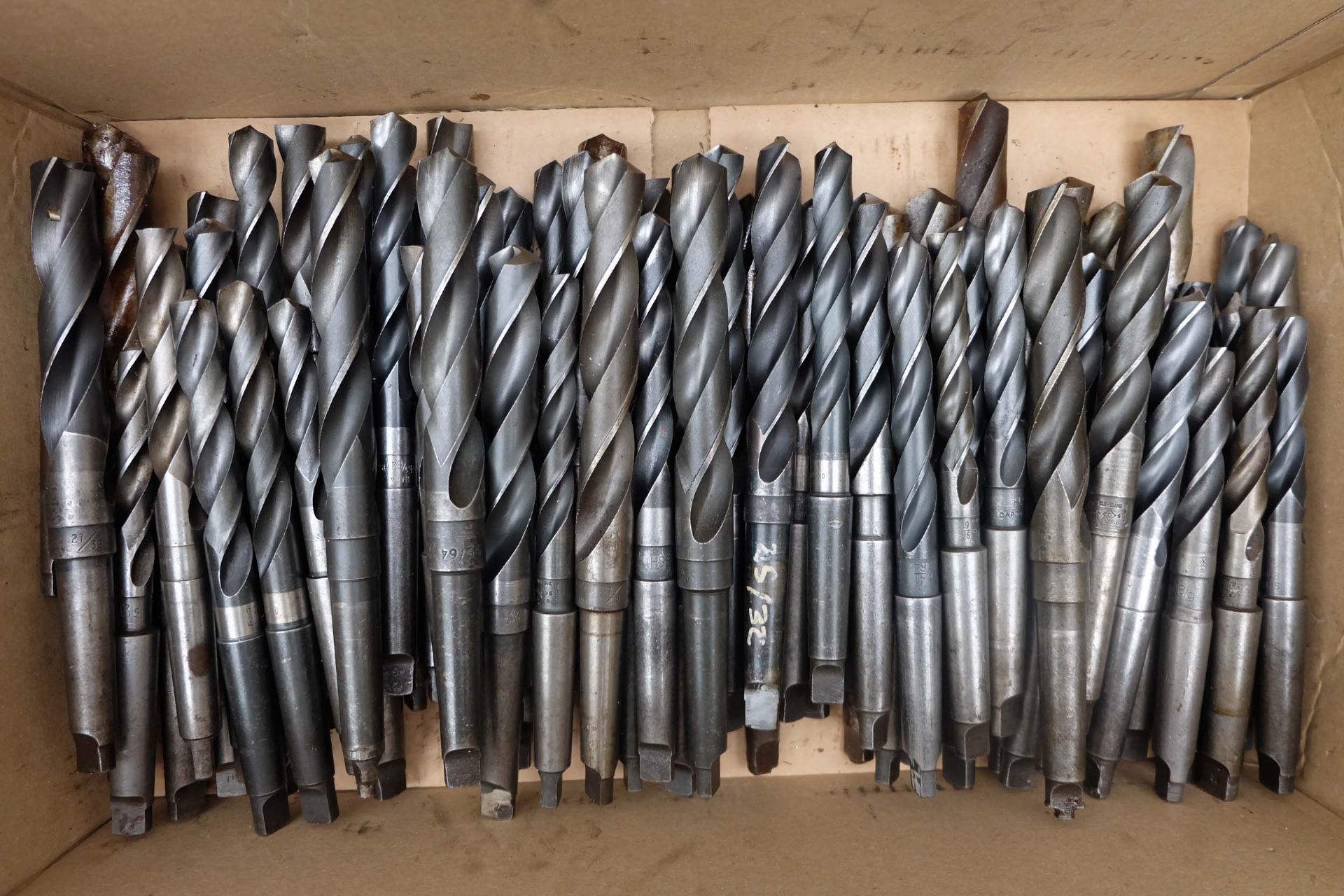 Quantity of No.2 Morse Taper Twist Drills.