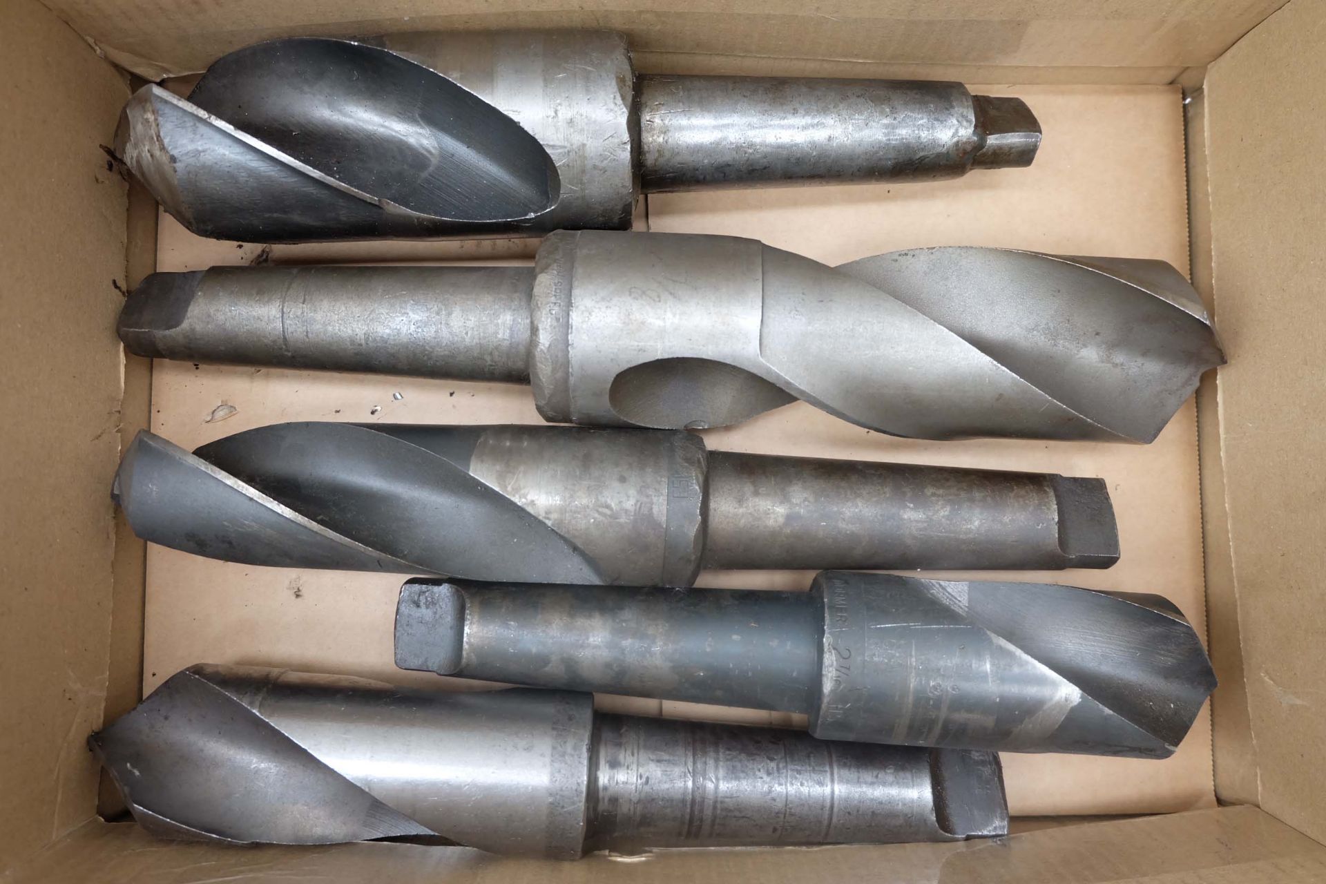 5 x Large Imperial Twist Drills. Sizes upto 2 7/8". All No. 5 Morse Taper. - Image 2 of 4