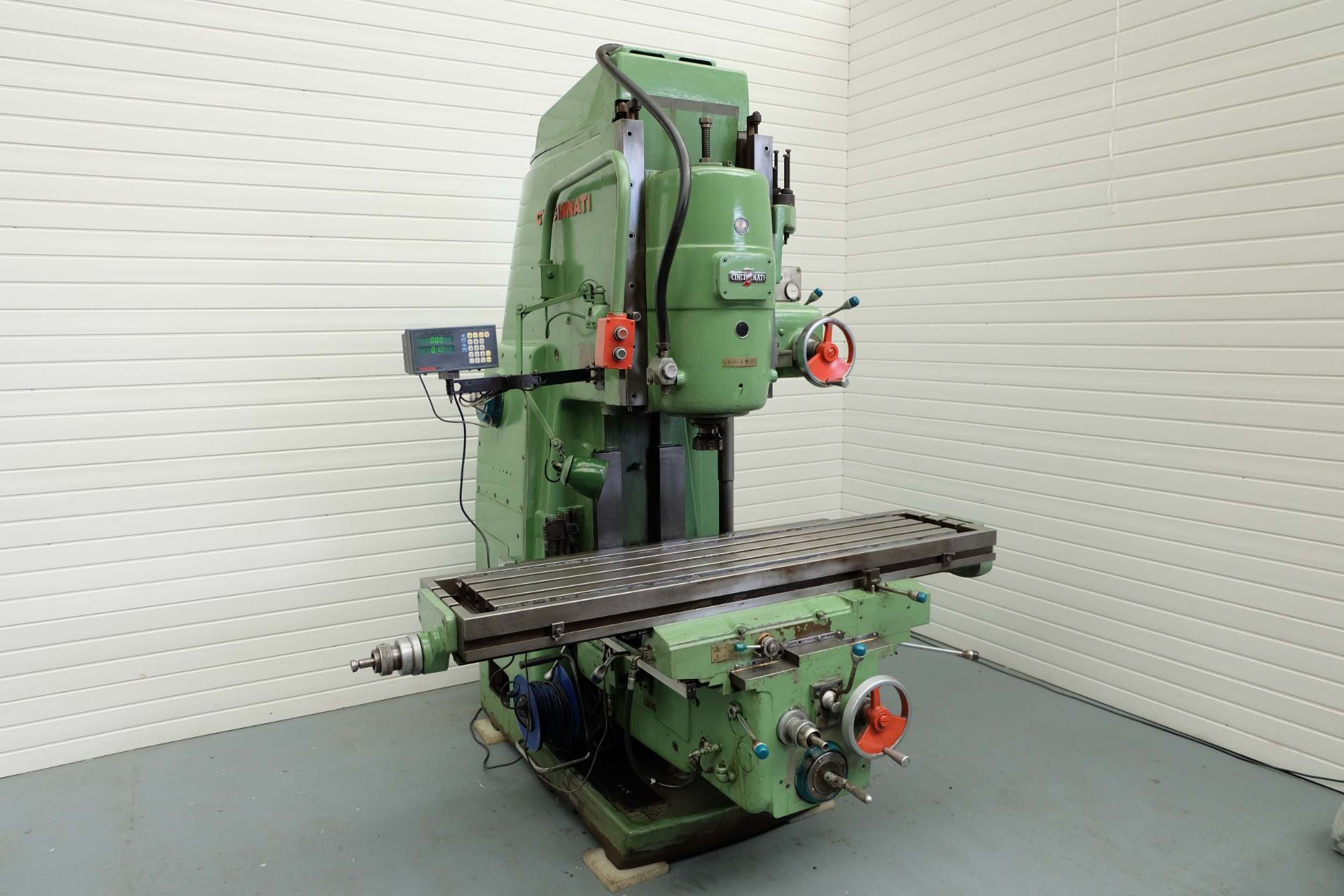 Cincinnati 315-16-EDO Vertical Milling Machine.