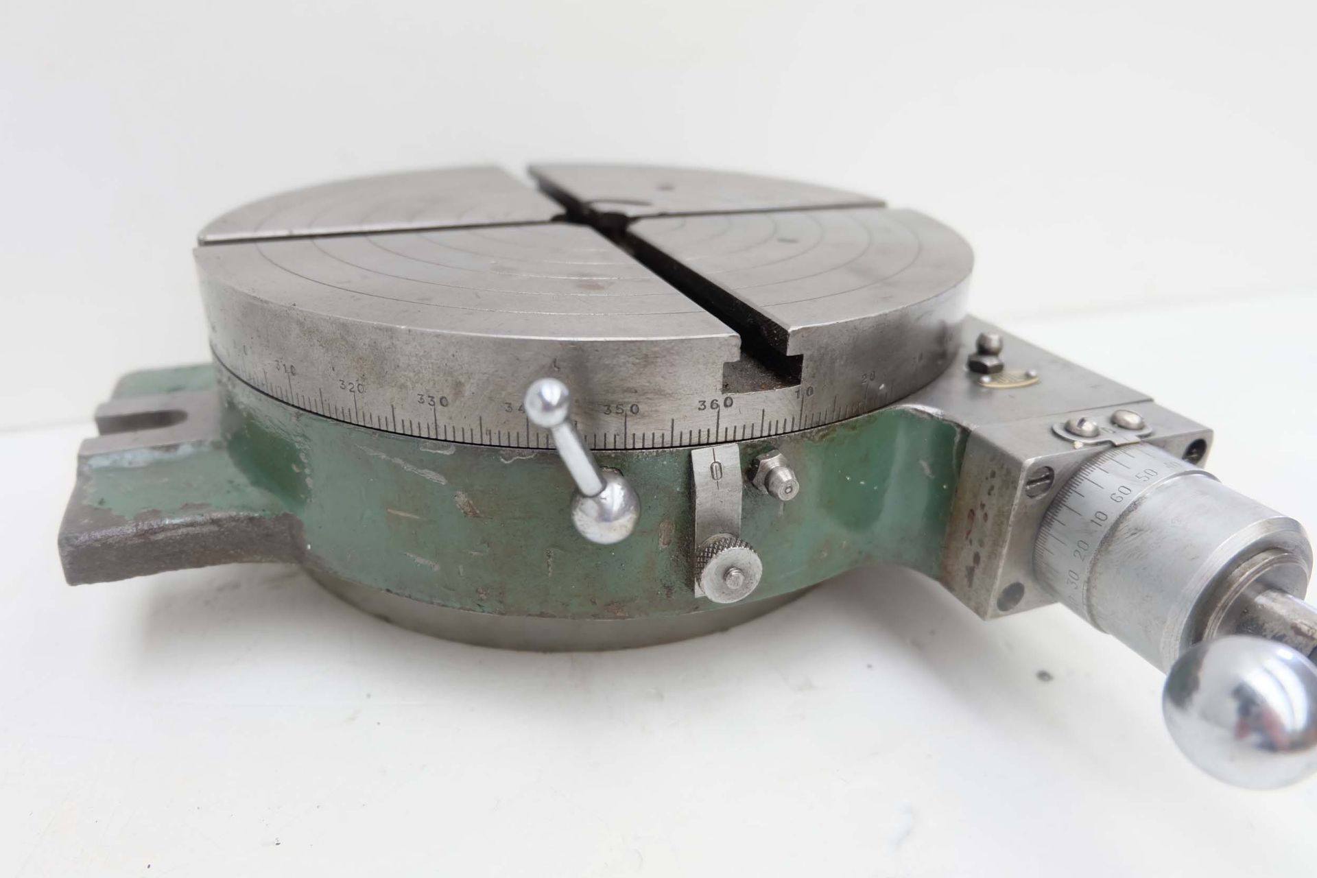 8" Diameter Rotary Table. Tee Slotted Table. Height 2 3/8" (60mm). - Image 2 of 5