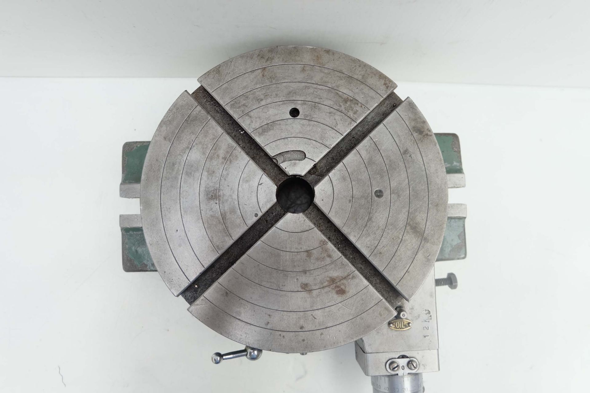 8" Diameter Rotary Table. Tee Slotted Table. Height 2 3/8" (60mm). - Image 4 of 5