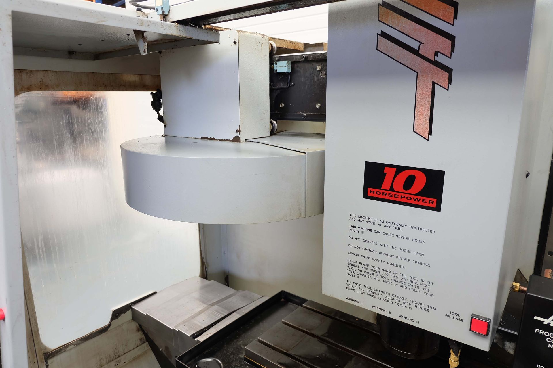 HAAS Model 2 Three Axis Vertical Maching Centre With 20 Station Auto Tool Changer. Table Size: 36" x - Image 6 of 13