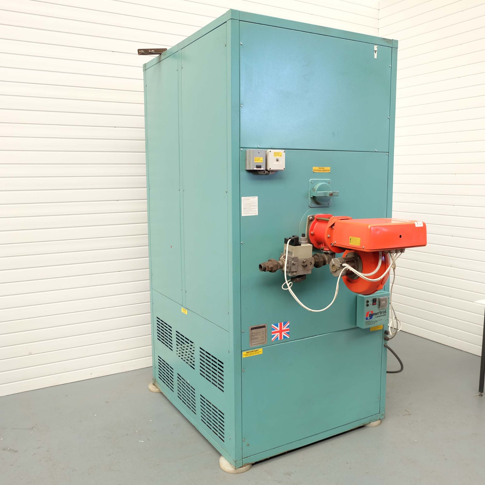 Powermatic Model CP G1000UF/3 Warm Air Cabinet Heater. Nominal Heat Output 293KW Max. Type of Gas: G - Image 2 of 14