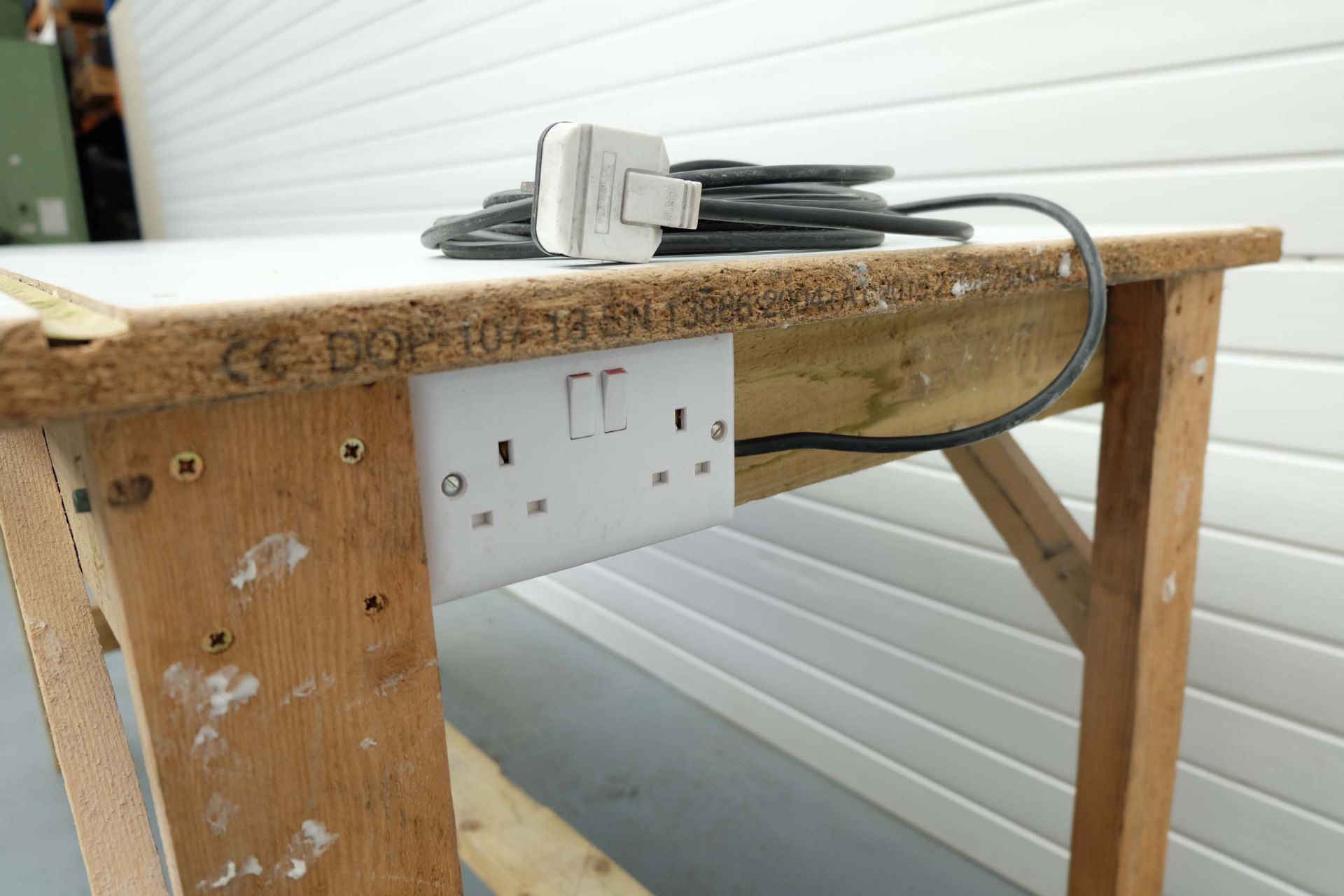 Timber Work Bench. Size 68" x 30" - Image 4 of 4
