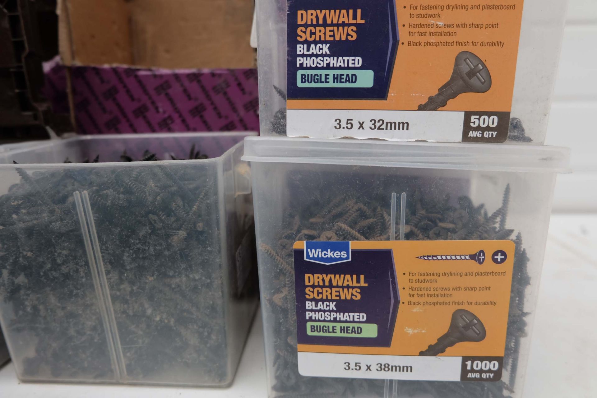 Quantity of Various Types & Sizes of Screws. - Image 8 of 9