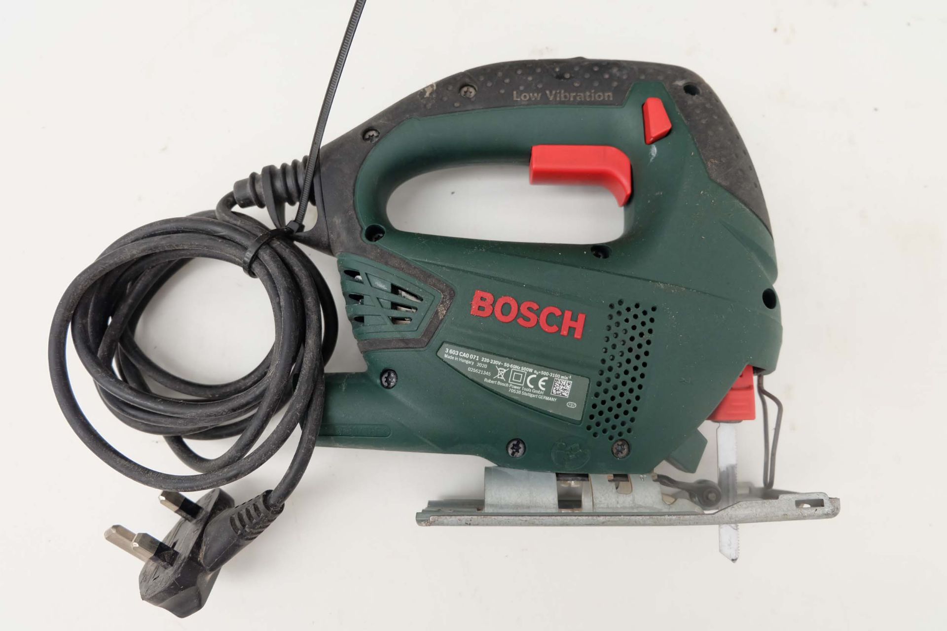 Bosch PST 7200E Jigsaw. Max Cutting Depth 72mm. Single Phase 500W. With Carry Case. - Image 3 of 5