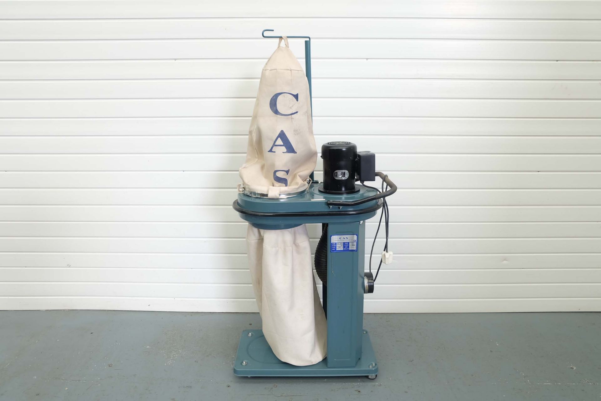 CAS Model Junior 65 Litre Dust Collector. Motor 230V, 0.75kW. Year 1999.