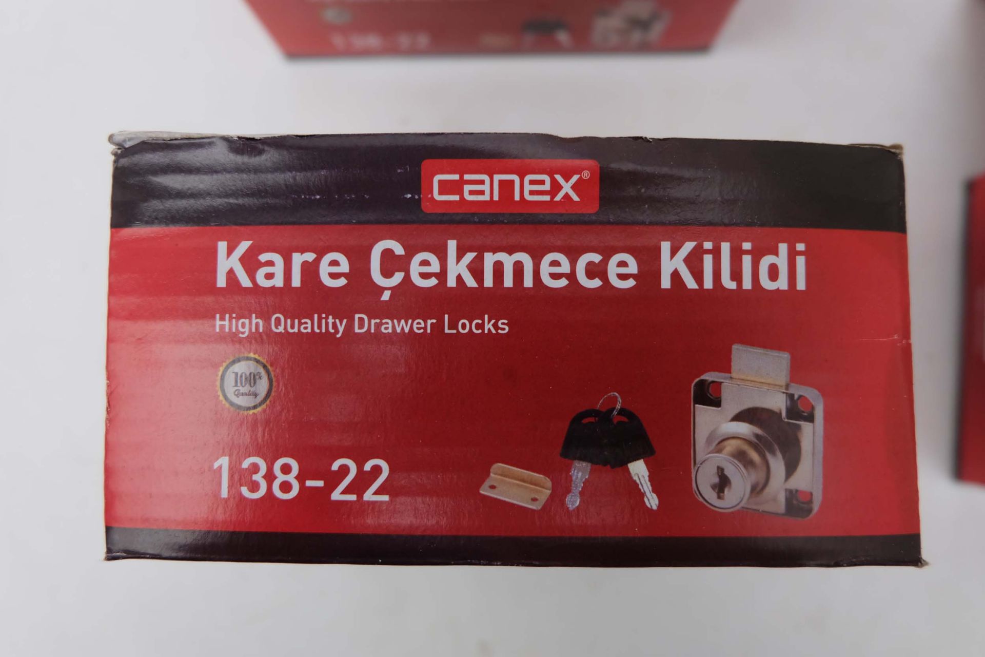 59 x Canex High Quality Drawer Locks. Model 138-22. - Image 3 of 7