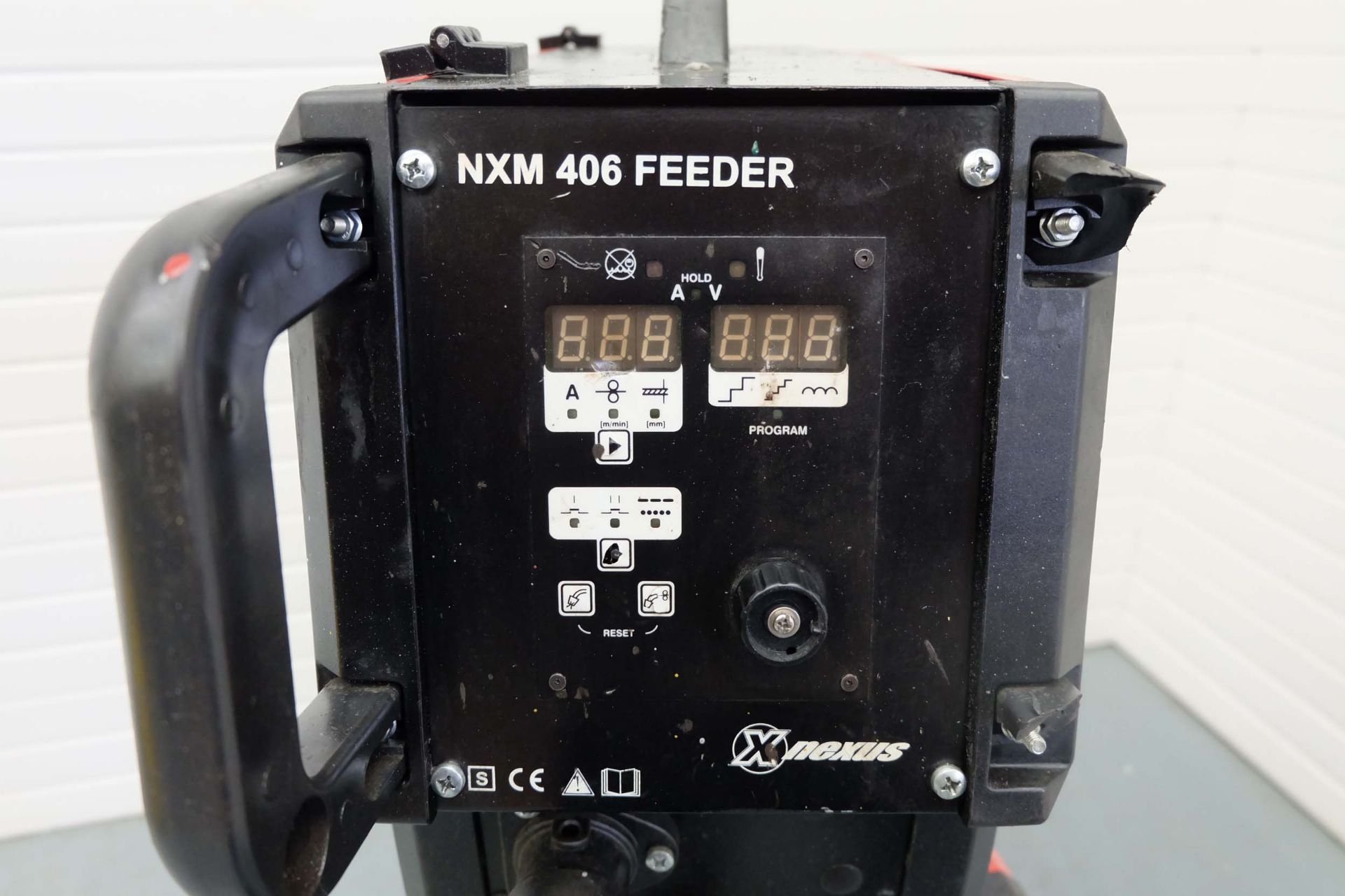 Nexus Type NXM 406 TER Generator Gas Mig Welding Machine. With NXM 406 Feeder. Welding Current Range - Image 5 of 10