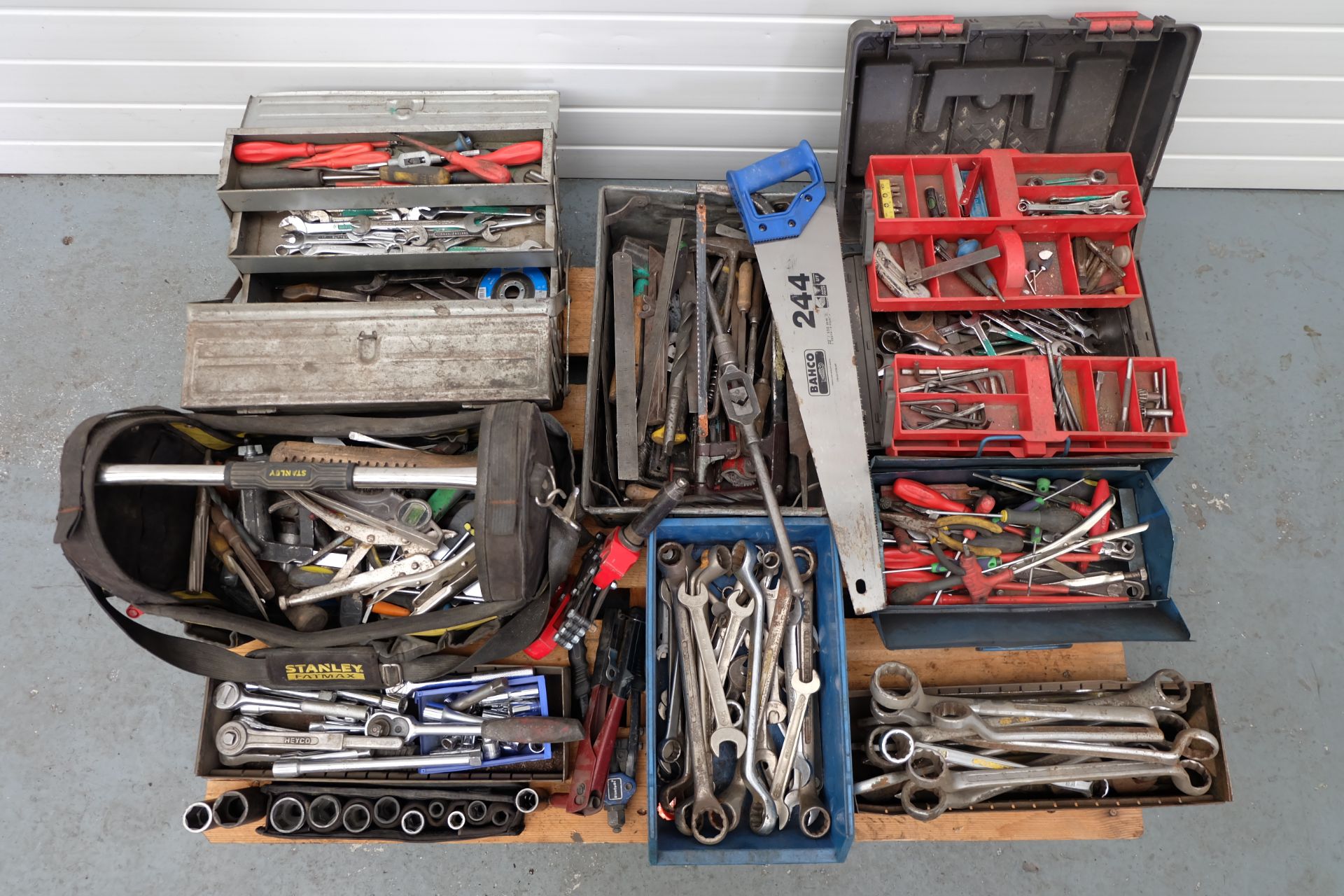 Quantity of Tools as Lotted on Pallet.