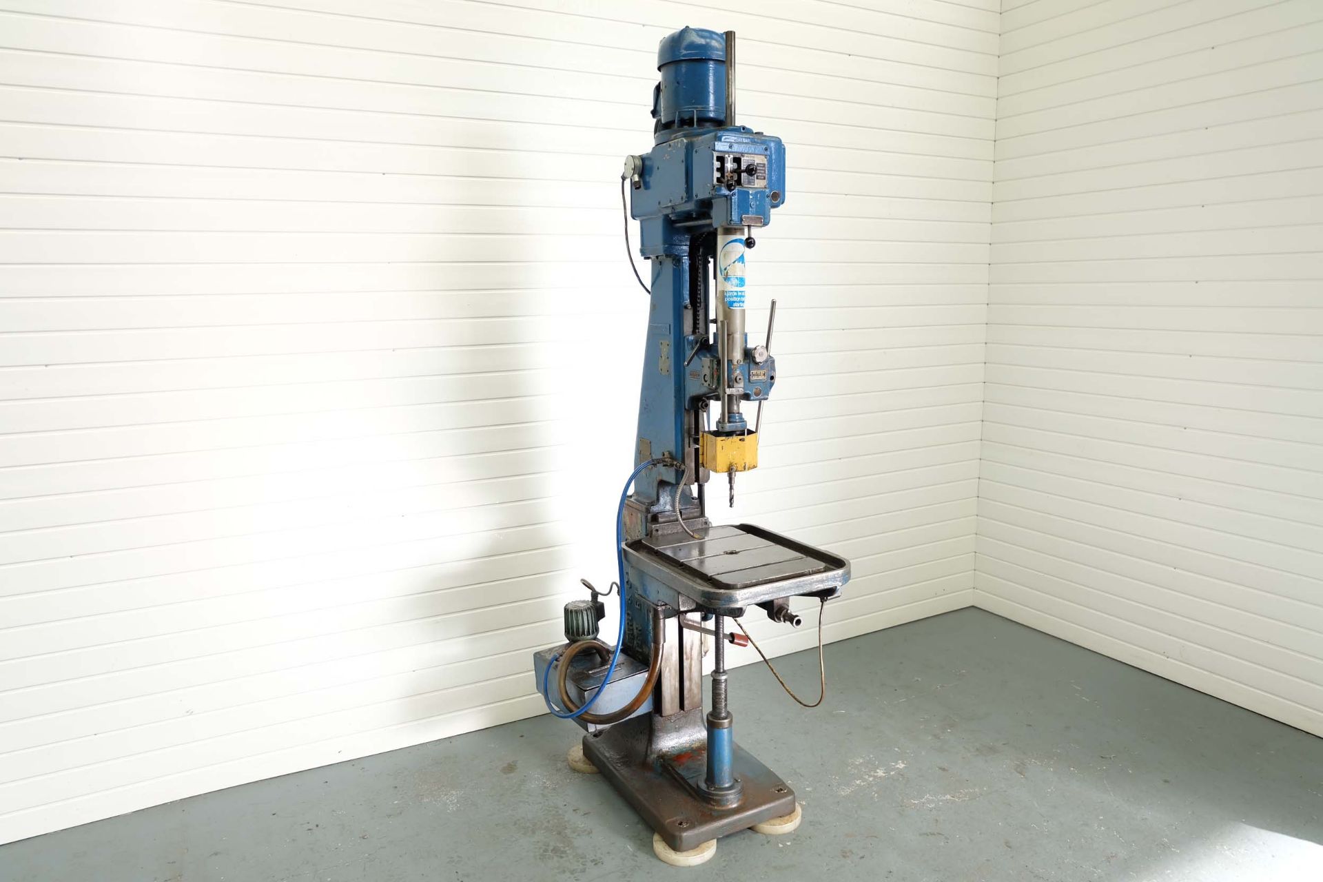 Pollard Corona Model 15AY Geared Head Pedestal Drill. Spindle Taper No. 3 Morse.