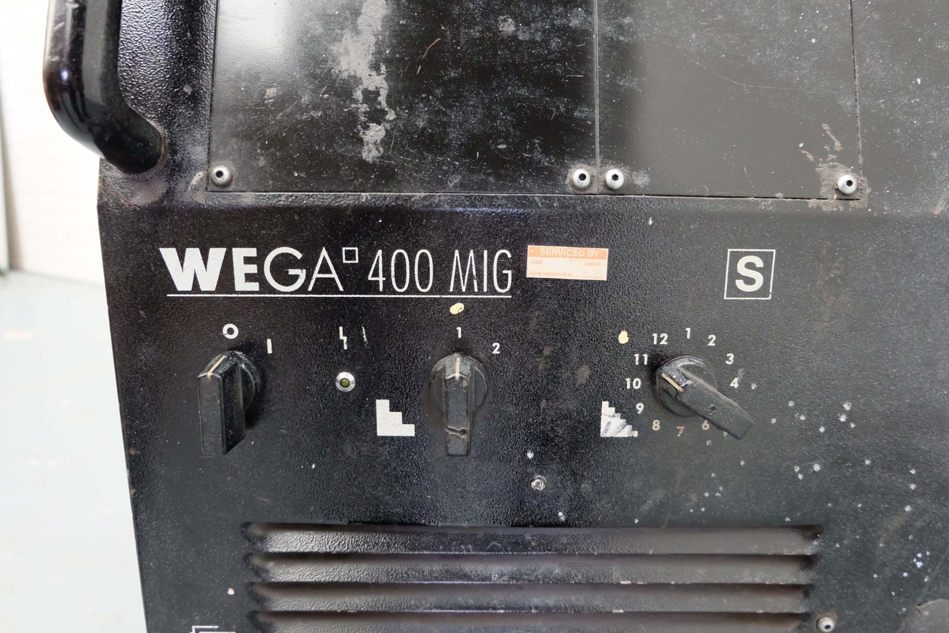 Messer Griesham Type: Wega 400 Mig DG MTG Welding Machine. Welding Current Range: 50 - 400 Amps. Cyc - Image 2 of 7