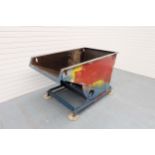 Tipper Skip. Capacity: 600 Ltr Approx. Dimensions: 1500 x 1000mm. Depth: 700mm