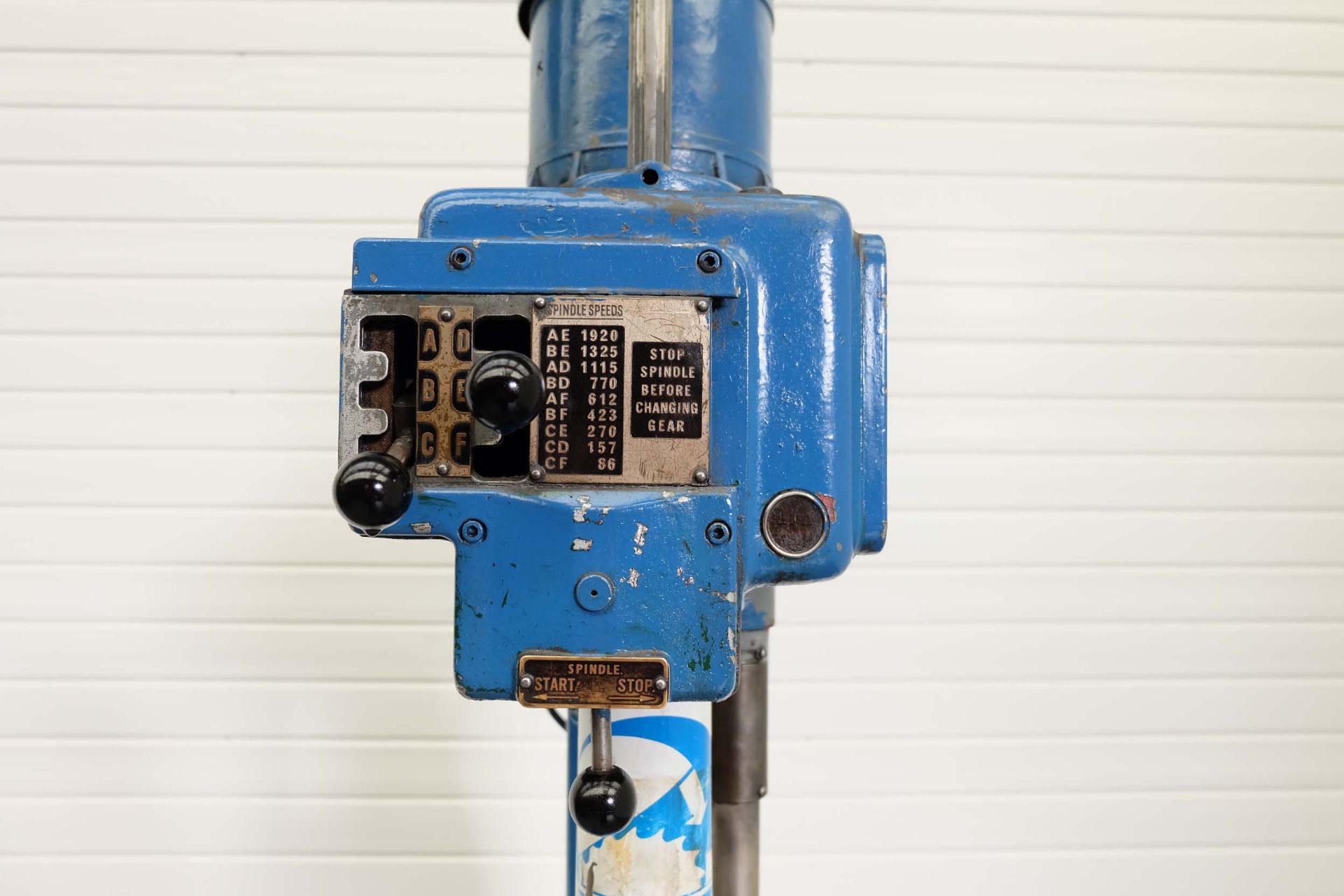 Pollard Corona Model 15AY Geared Head Pedestal Drill. Spindle Taper No. 3 Morse. - Image 4 of 12