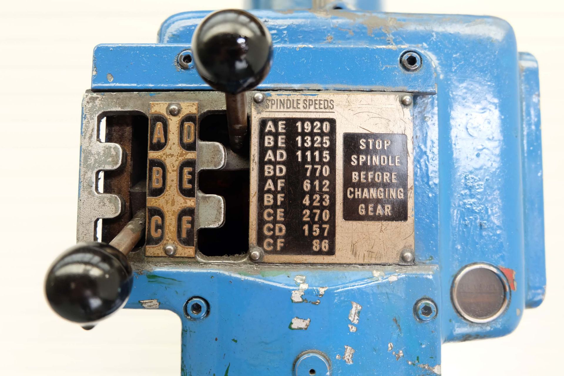 Pollard Corona Model 15AY Geared Head Pedestal Drill. Spindle Taper No. 3 Morse. - Image 5 of 12