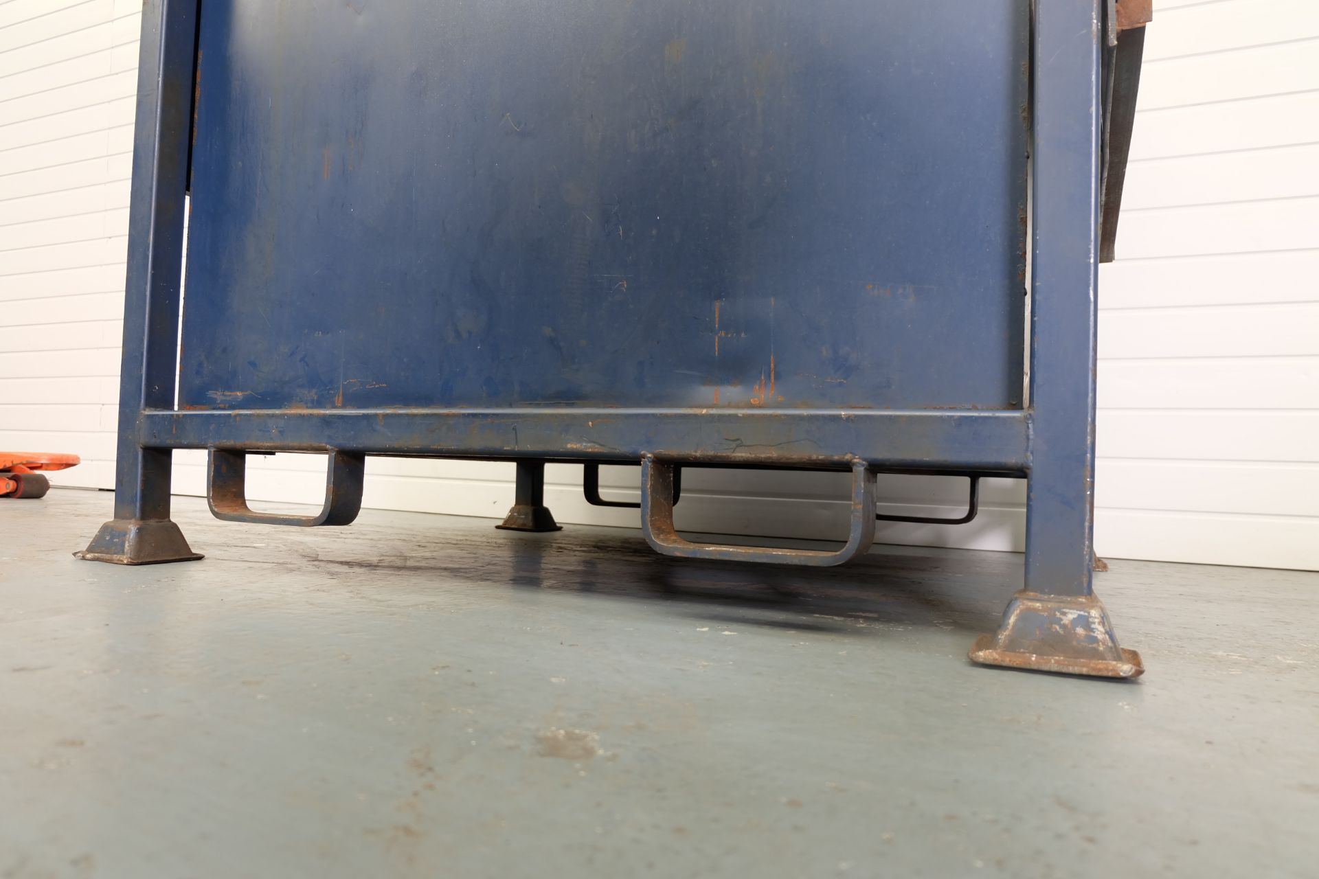 Alchemy Metals Ltd Steel Crate/Box With Hinged Lid Doors and Fork Lift Points - Image 6 of 6