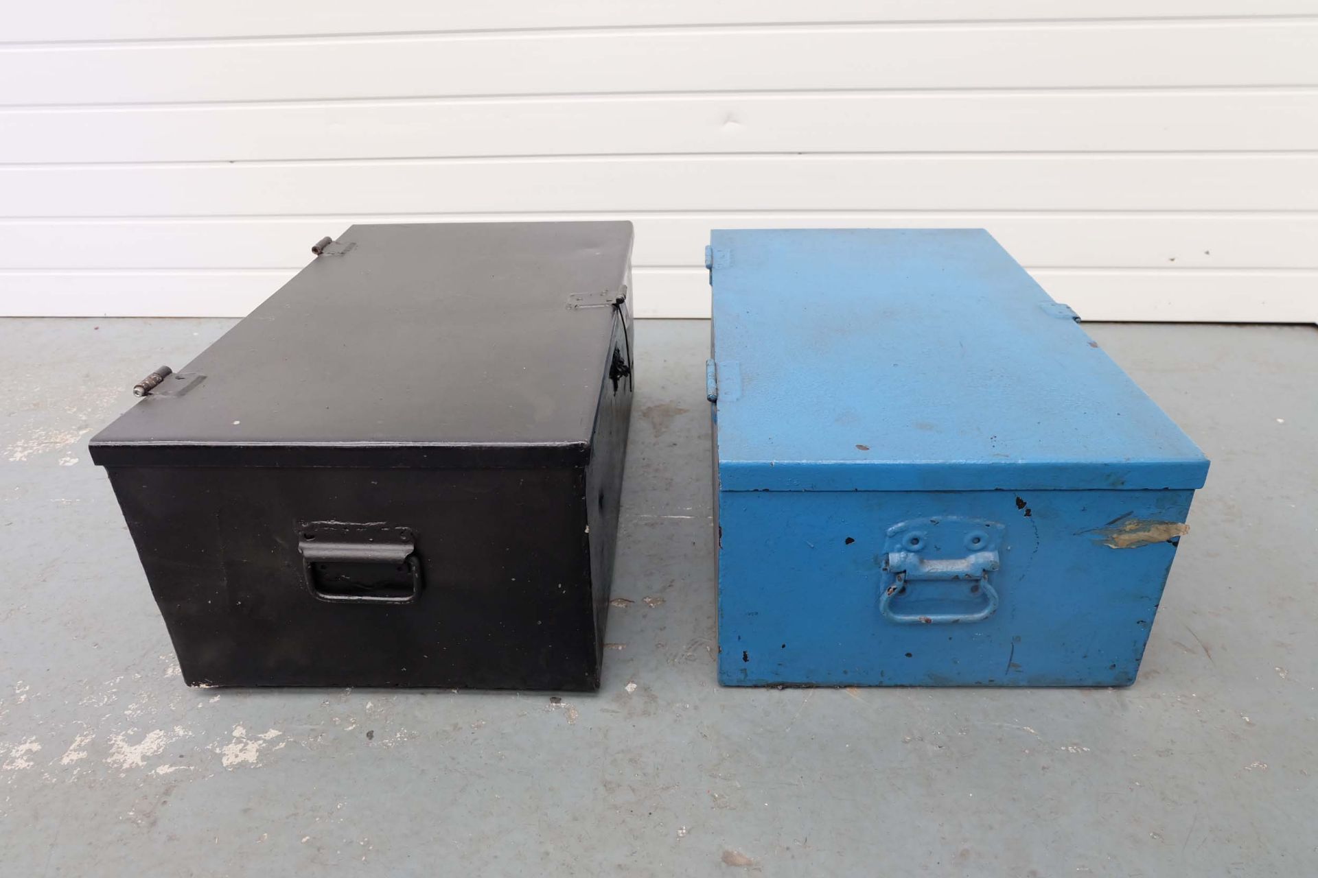 Two Steel Tool Boxes. Dimensions: 25" x 15" x 10". - Image 5 of 5