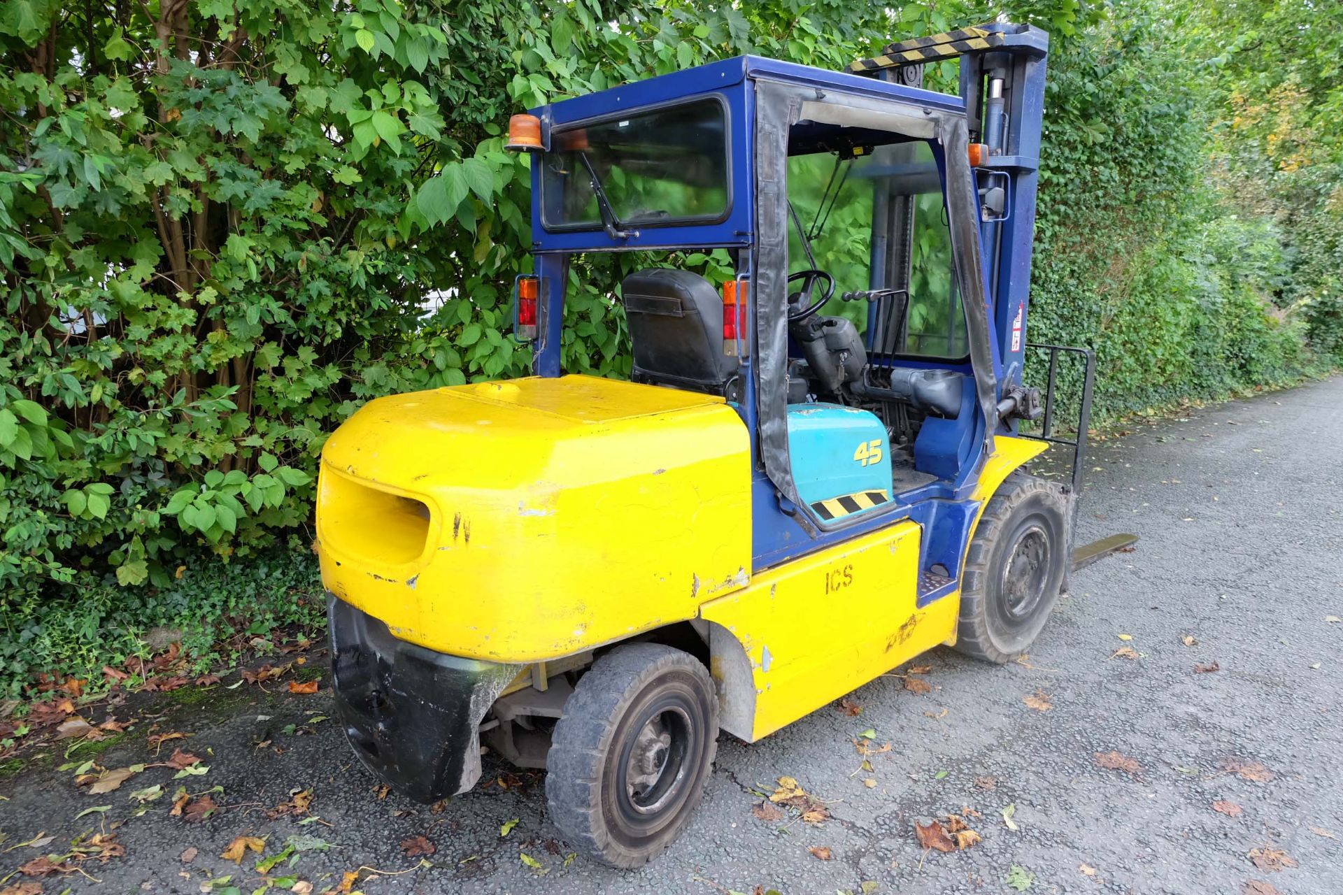 Komatsu Model FD4OT-7 Diesel Fork Lift Truck. - Image 3 of 21