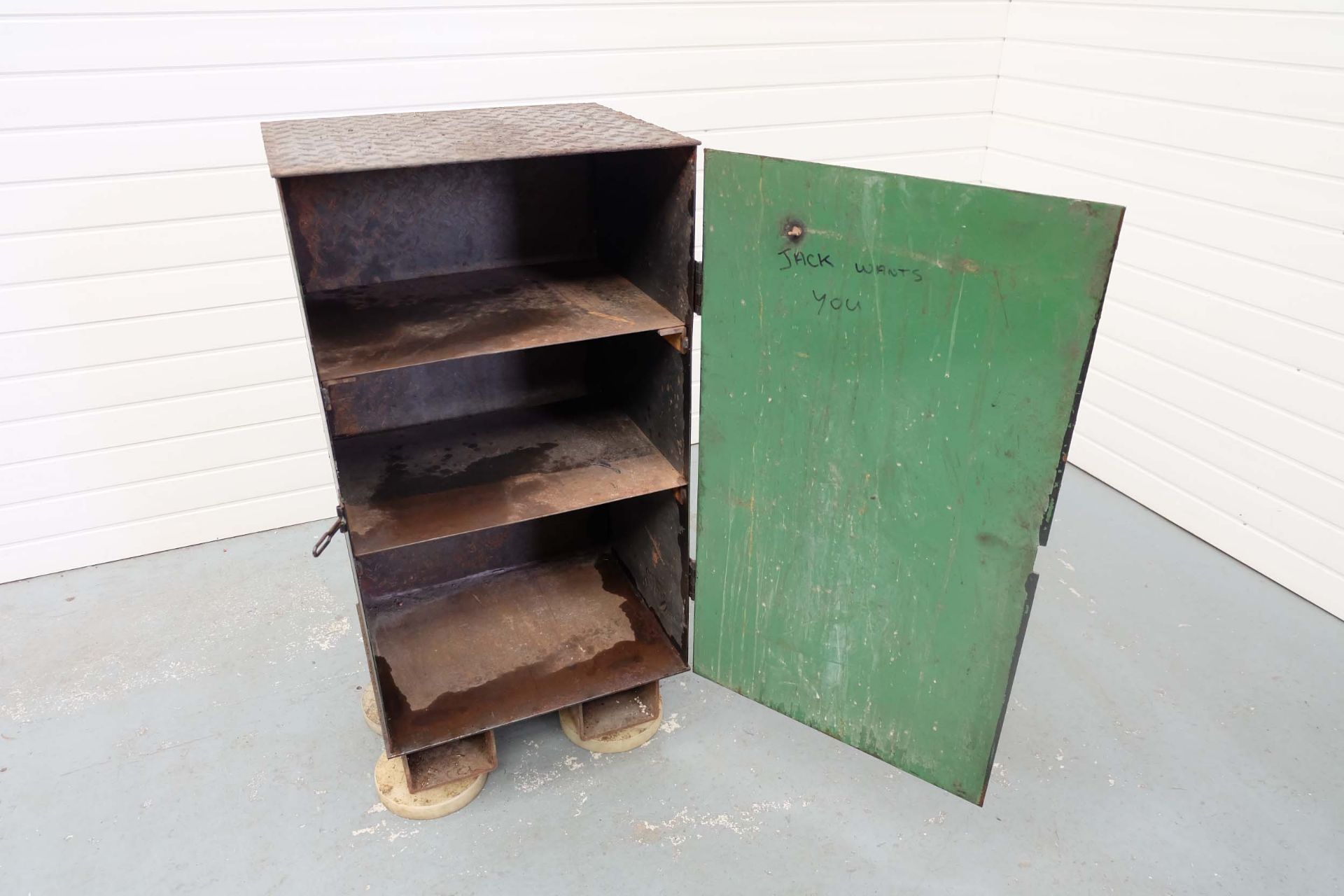 Steel Tool Cabinet. Size 20" x 16" x 34". - Image 3 of 3