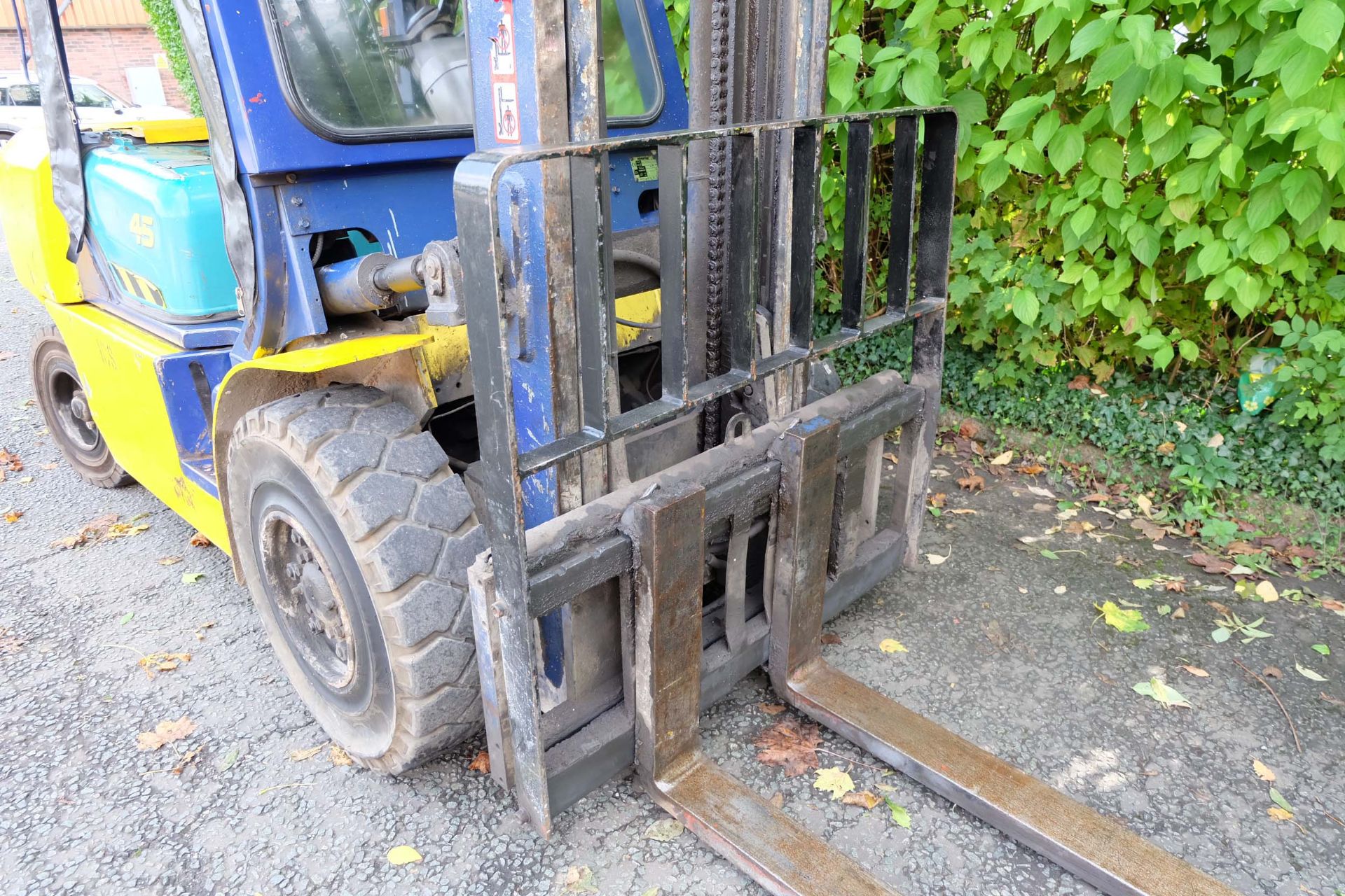 Komatsu Model FD4OT-7 Diesel Fork Lift Truck. - Image 8 of 21