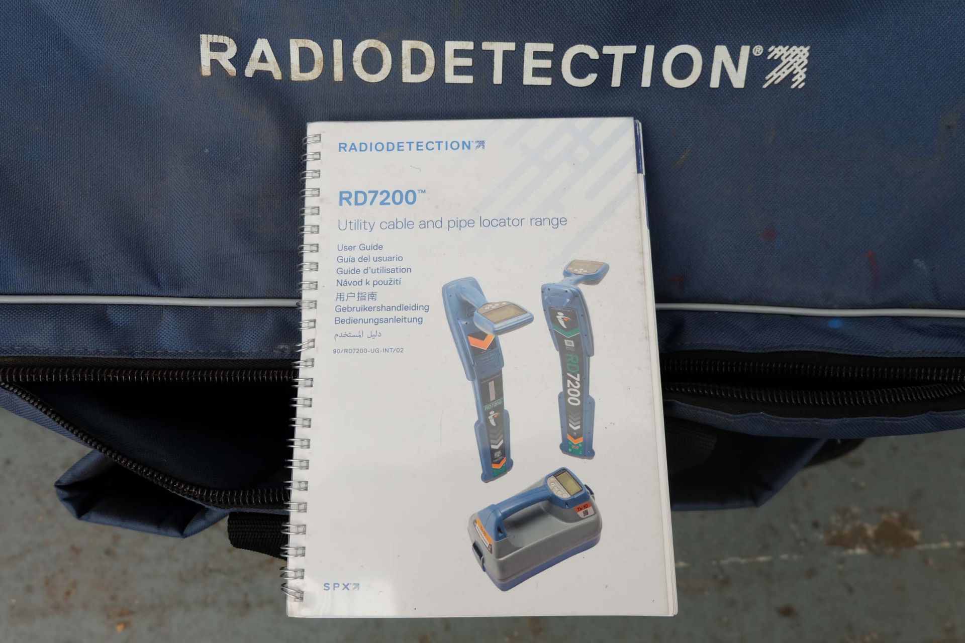 Radiodetection Model RD7200 Multifunction Precision Cable & Pipe Locator. - Image 13 of 13