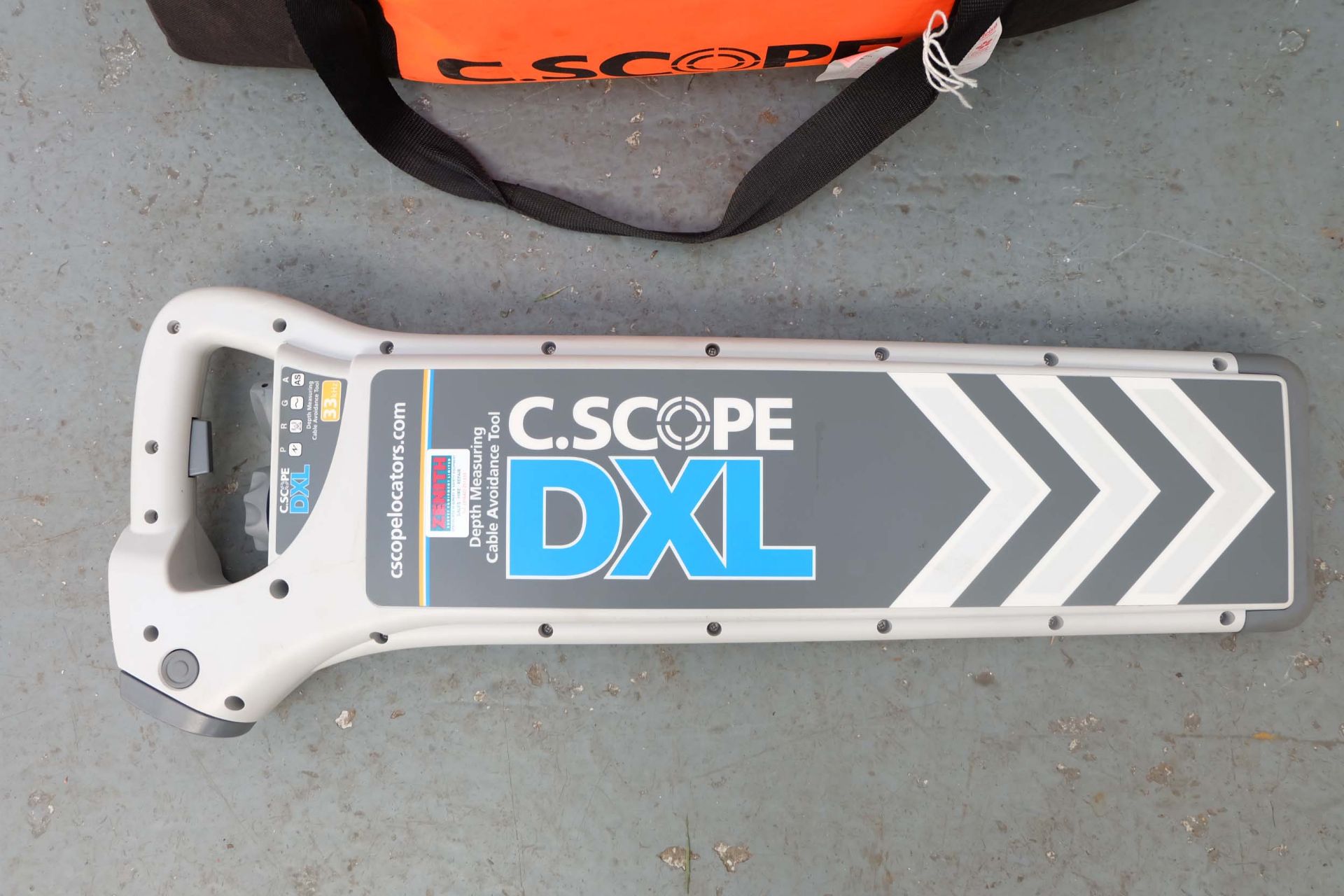 C Scope Model DXL Precision Pipe & Cable Depth Measuring Avoidance Tool. - Image 3 of 16