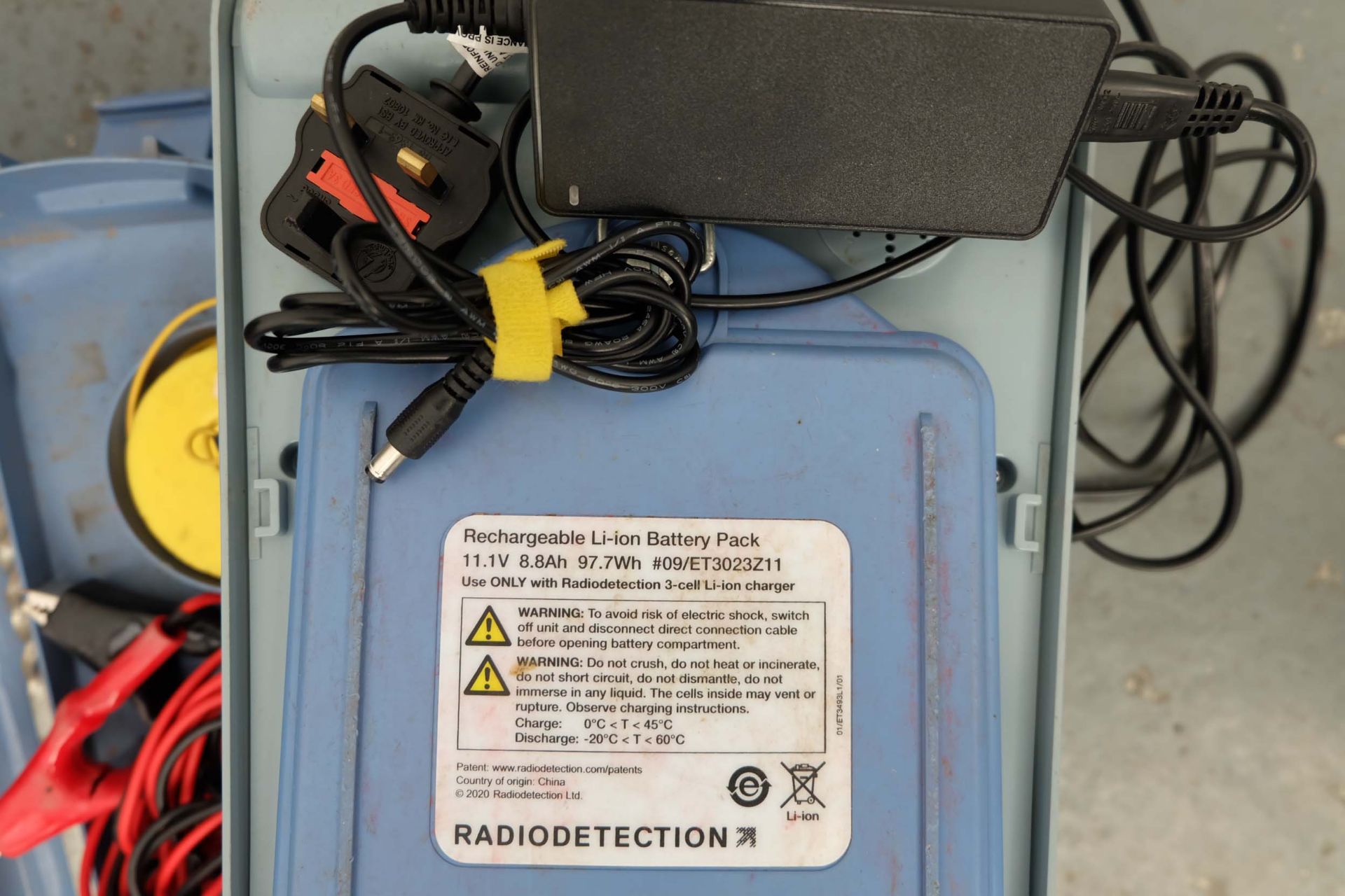 Radiodetection Model RD8200 Multifunction Precision Cable & Pipe Locator. - Image 10 of 16