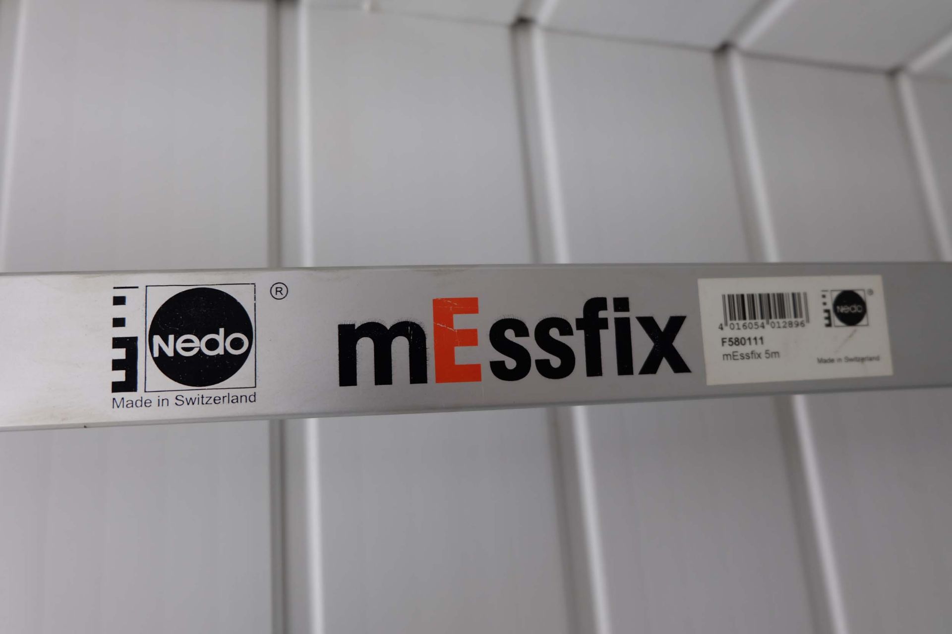 Nedo mEssfix 6 Section Aluminium Measuring Pole With Tape & Level. - Image 6 of 10