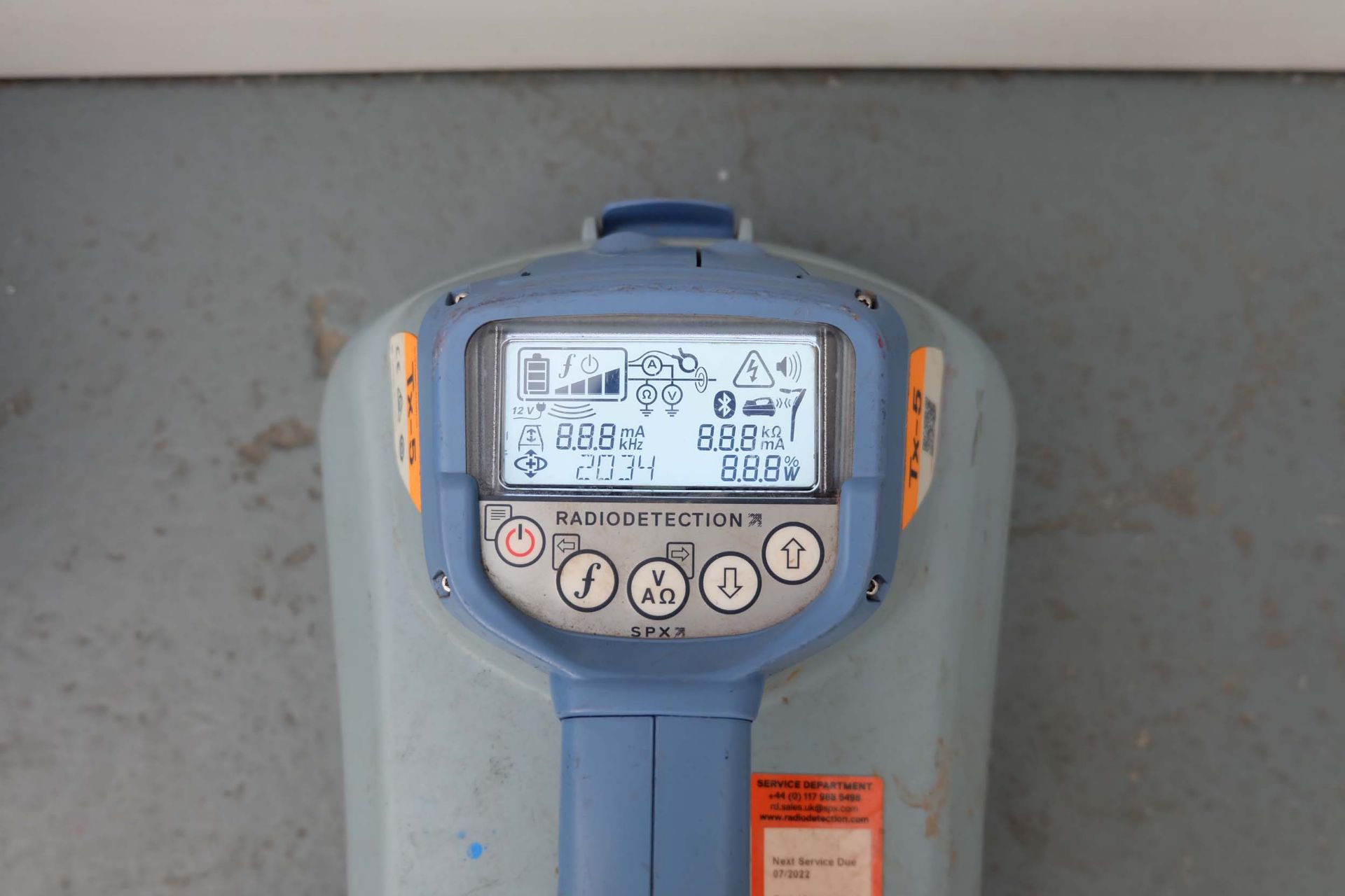 Radiodetection Model RD7200 Multifunction Precision Cable & Pipe Locator. - Image 9 of 13