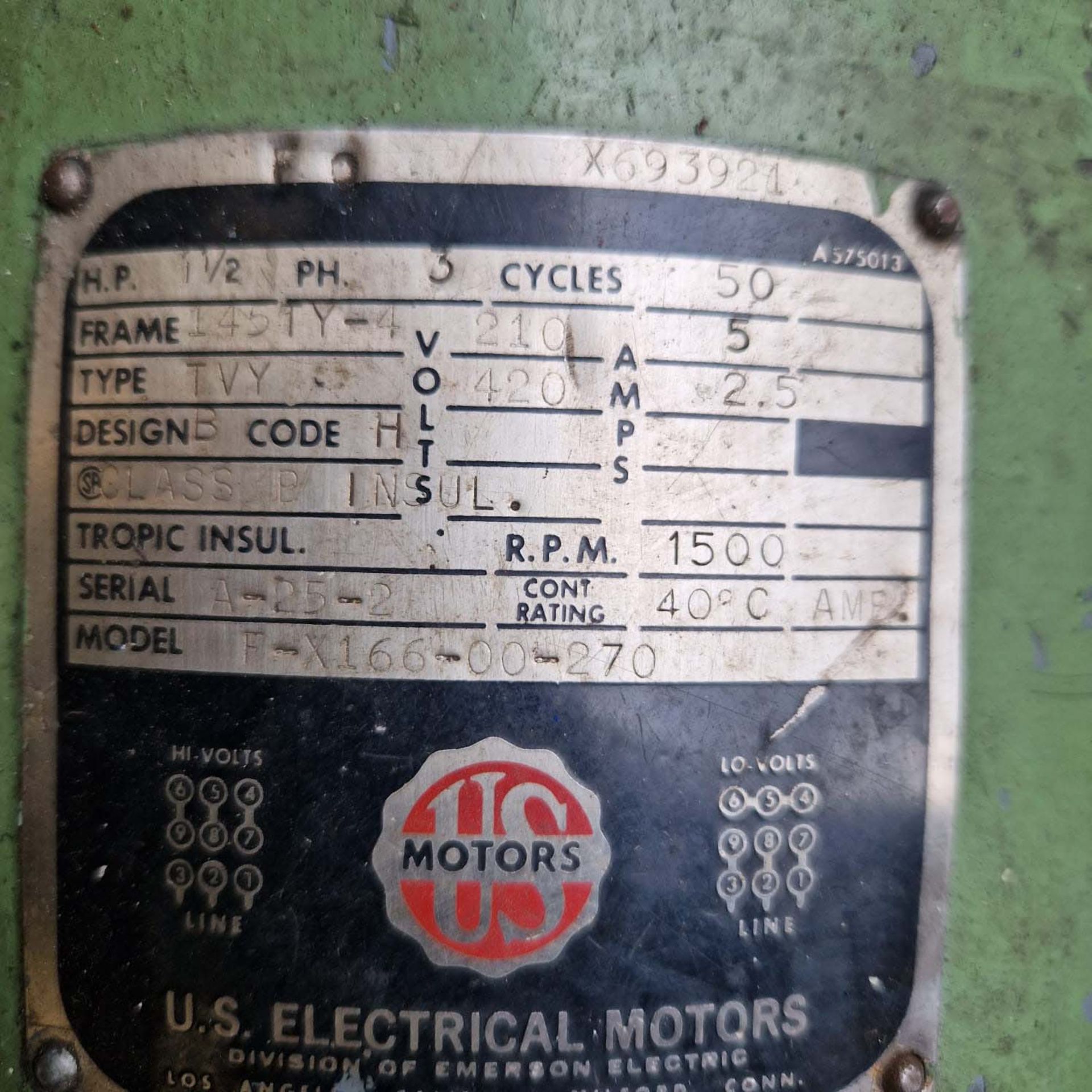 Quantity of Miscellaneous Sized Electric Motors. - Image 9 of 14