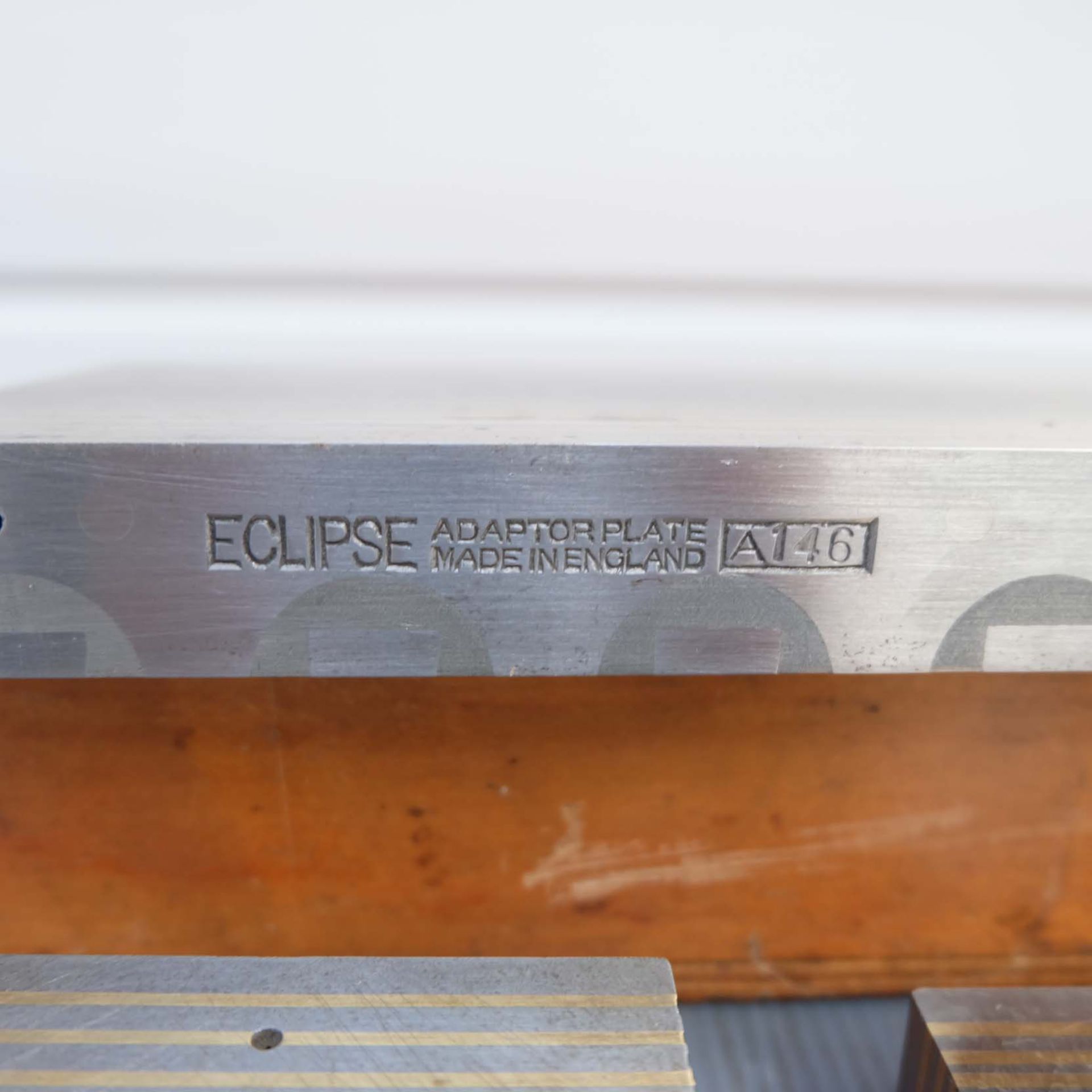 Eclipse Model A146 Adaptor Plate Size 11" x 4 1/8" for Magnetic Chucks. Plus 6 Smaller Blocks - Image 5 of 6