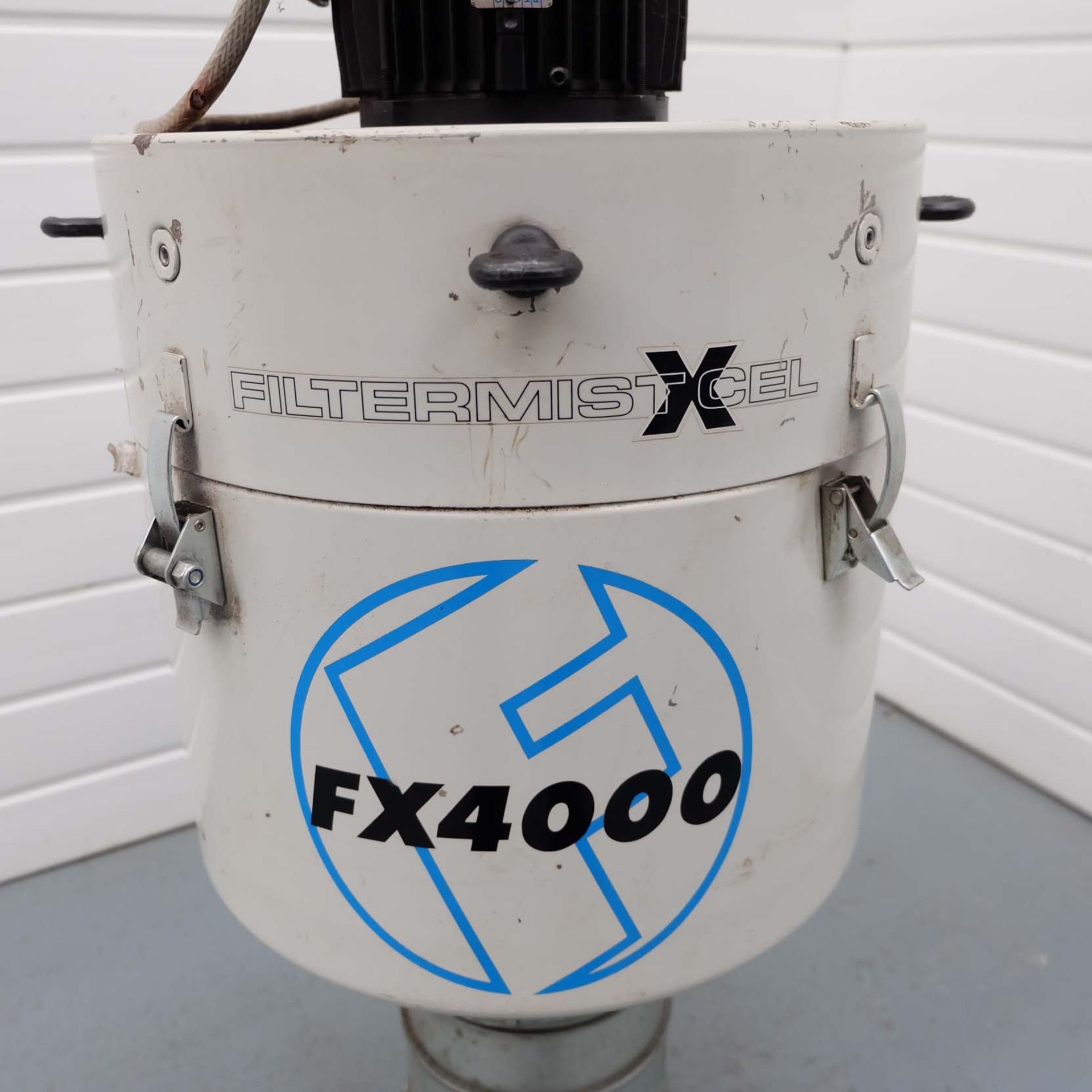 Filtermist Xcel Type FX4000 Oil Mist Filter. Motor 3 Phase. 1.1KW. - Image 2 of 5