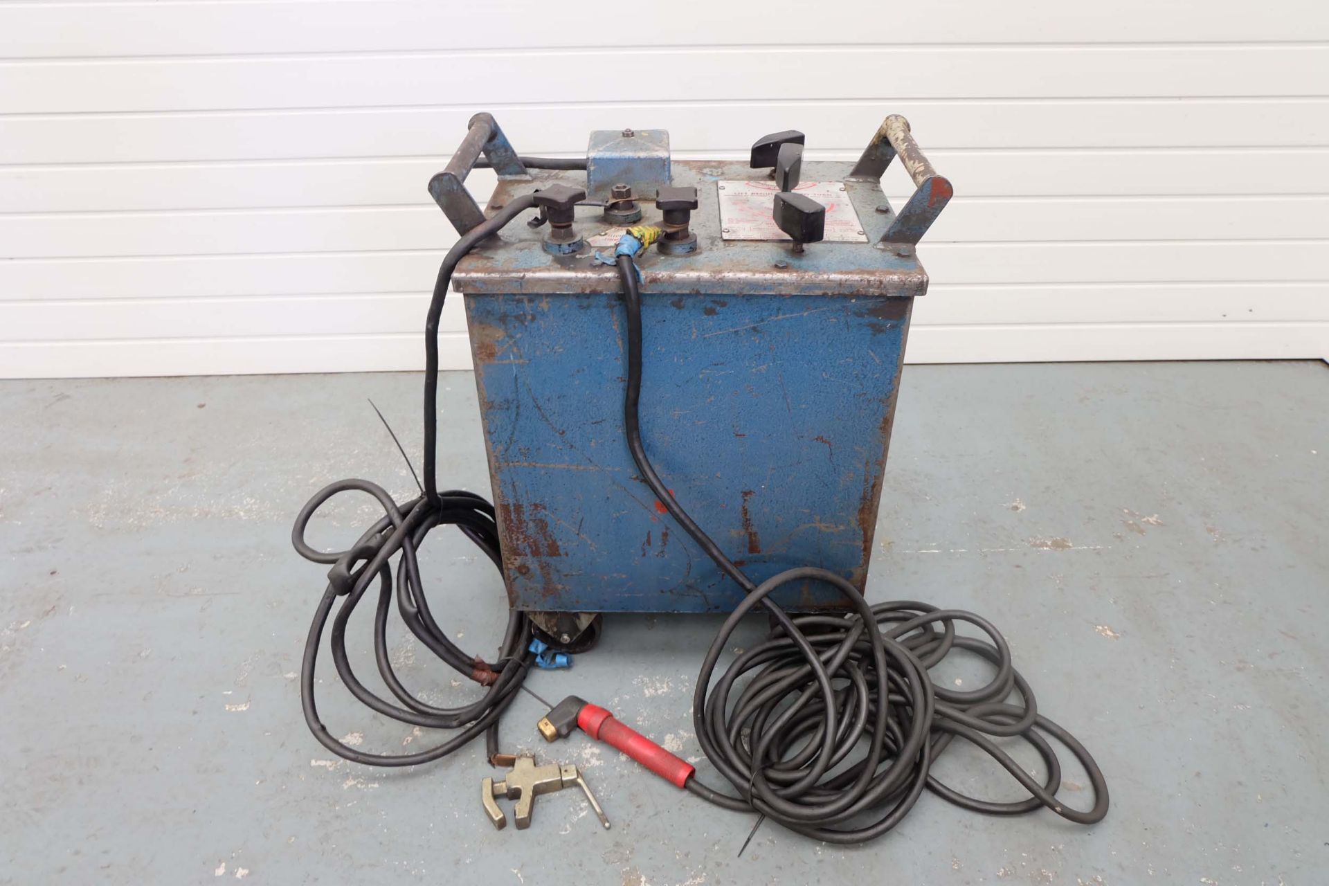 Welding Rods Ltd. Model AT 300. Oil Immersed Electric Arc Stick Welder On Wheels.