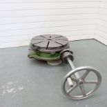 MECA 19 1/2" Rotary Table With Extended Handwheel 14". Tee Slotted