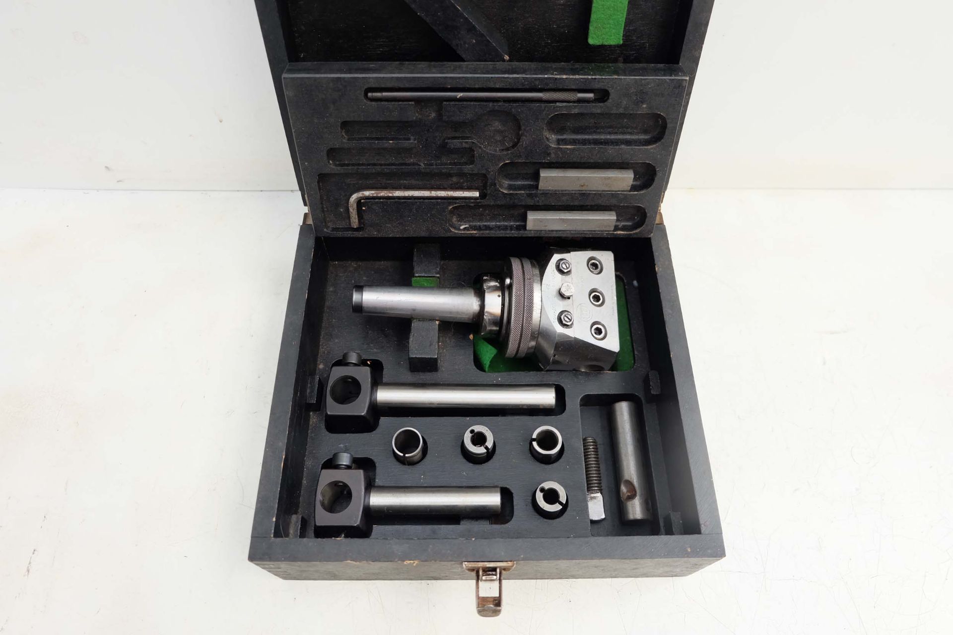 Wohlhaupter UPA3 Boring Head. Adjustment Slide45mm. Size of Head 85mm. Tool Hole Size: 19mm (3/4").