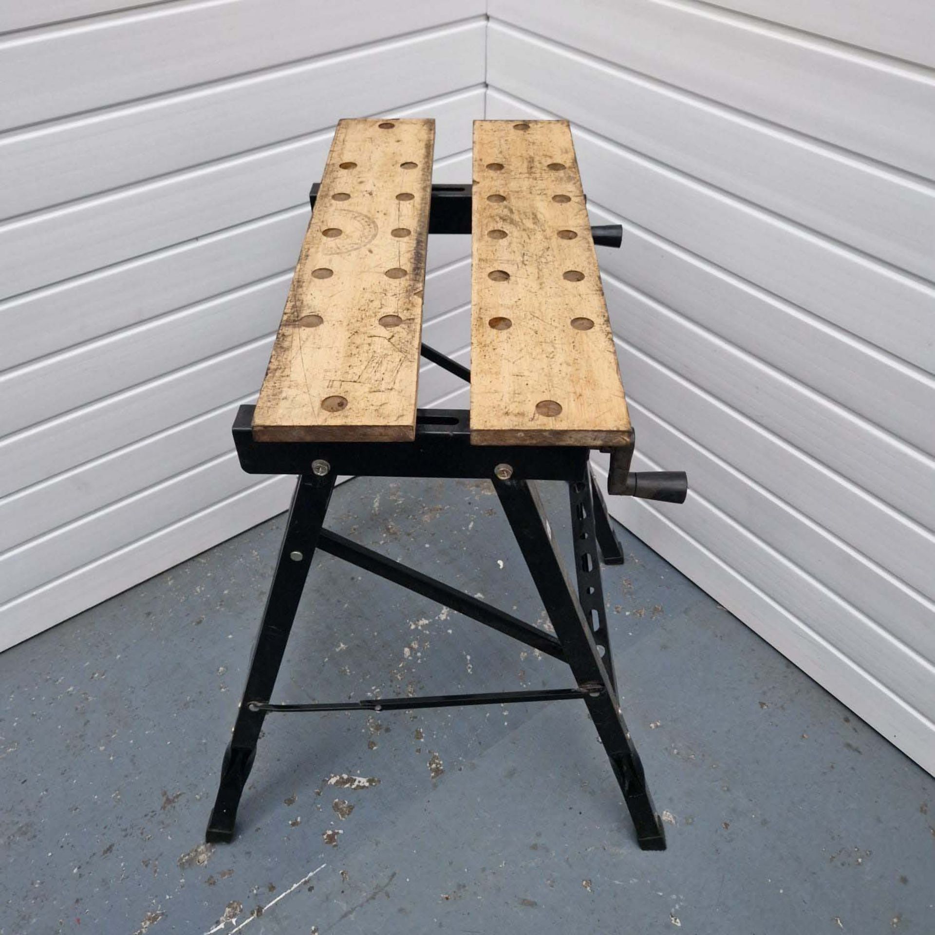 Folding Workbench. Working Height 780mm. - Image 2 of 3