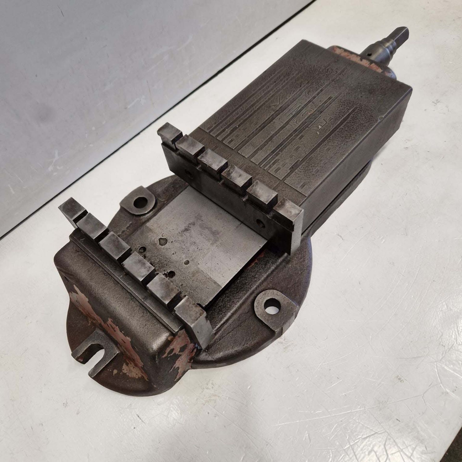 Edgwick 6" Machine Vice. Width of Jaws 7". Height of Jaws 2 1/2". Max Opening of Jaws 6". - Image 3 of 5