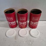 3 x Stubs Ltd. Shim in a Can. 6" Wide. Lengths Unknown.