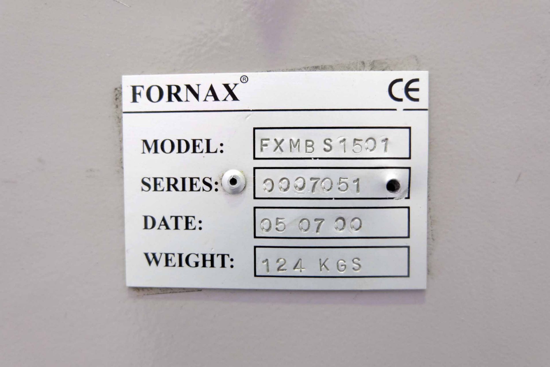 Formax Model FXMB S1501 Horizontal Front End Linishing Machine. - Image 5 of 9