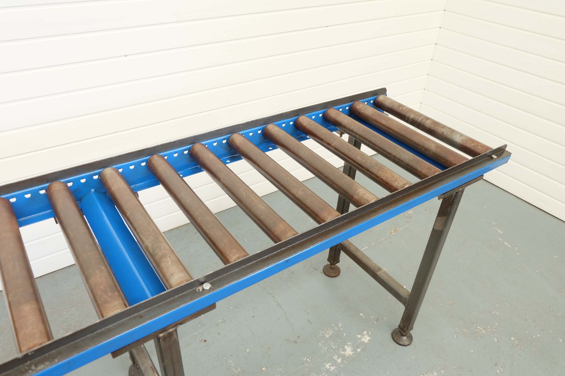 Roller Conveyor Stand With 18 Steel 2" Diameter Rollers. Length 2200mm Width of Rolls 450mm. - Image 4 of 4