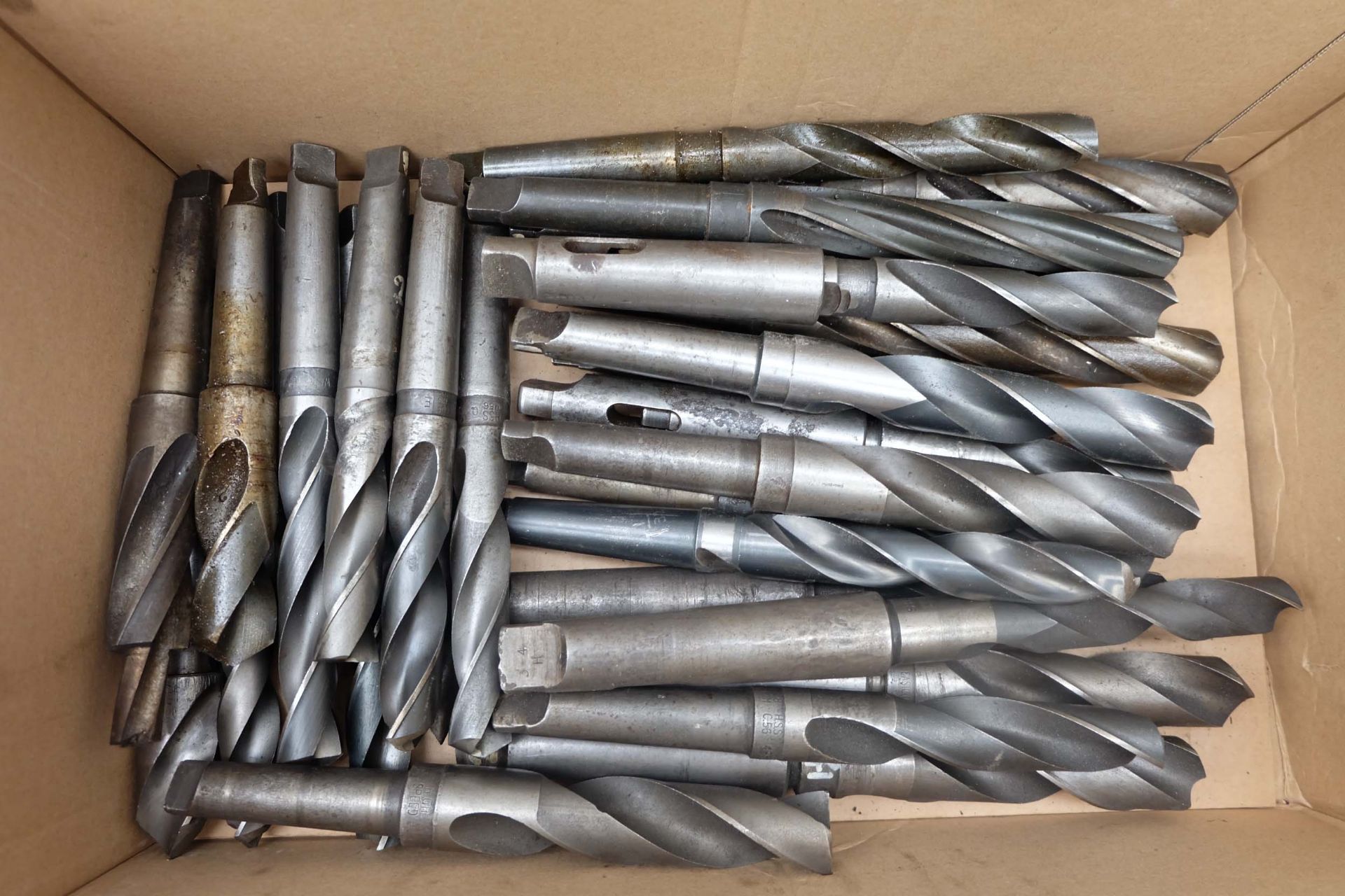 Quantity of Twist Drills. All No. 3 Morse Taper. Some With 4MT Sleeves.