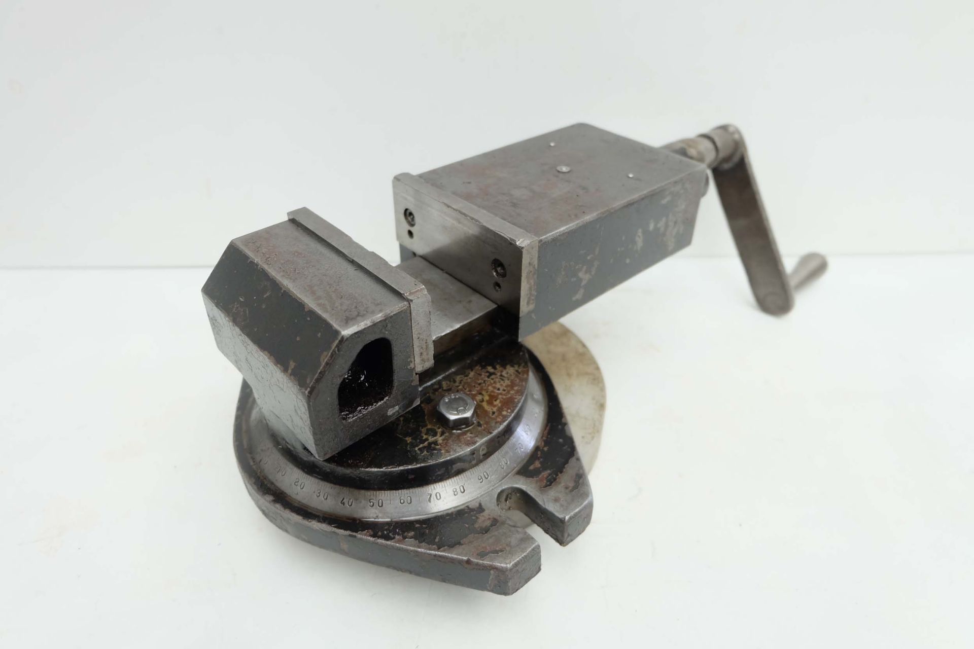 6" Machine Vice on Swivel Base. Width of Jaws 6". - Image 3 of 4