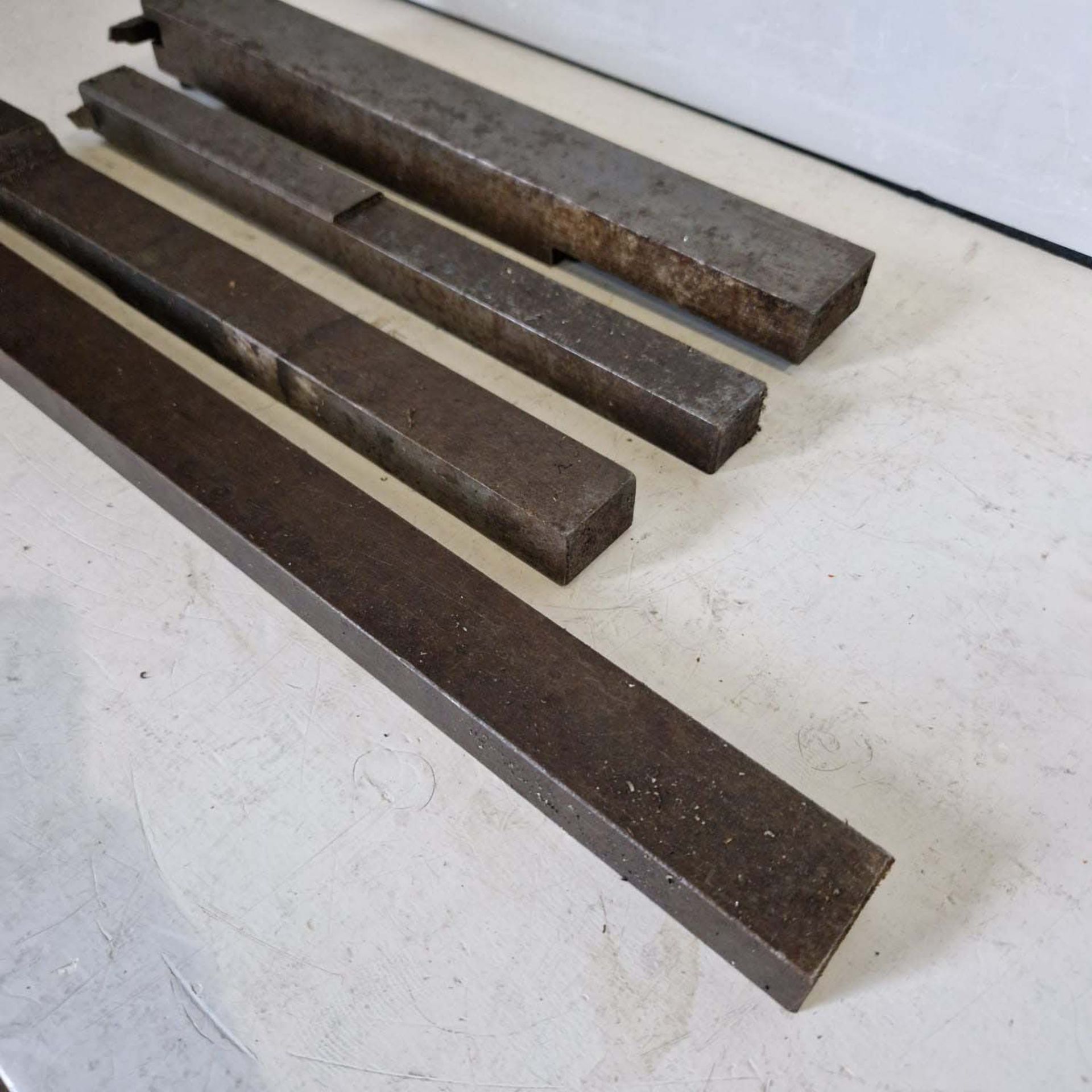 4 x Home Made Heavy Duty Lathe Boring Bars. Lengths from 400mm to 650mm. - Image 3 of 4