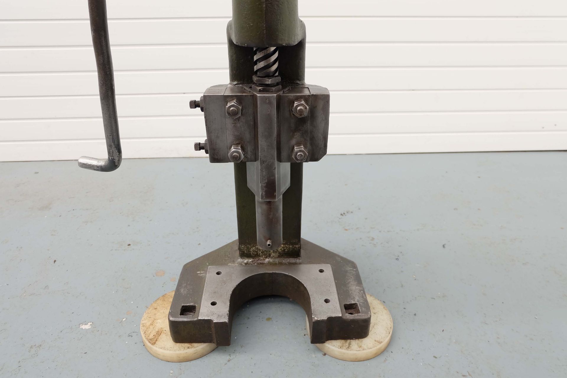 Sweeney & Blocksidge No.2T Tall Type Fly Press. Daylight: 12". Stroke 4". Throat: 4" - Image 3 of 10