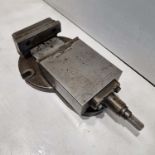 Edgwick 6" Machine Vice. Width of Jaws 6 1/2". Height of Jaws 1 1/2". Max Opening of Jaws 4 3/4".