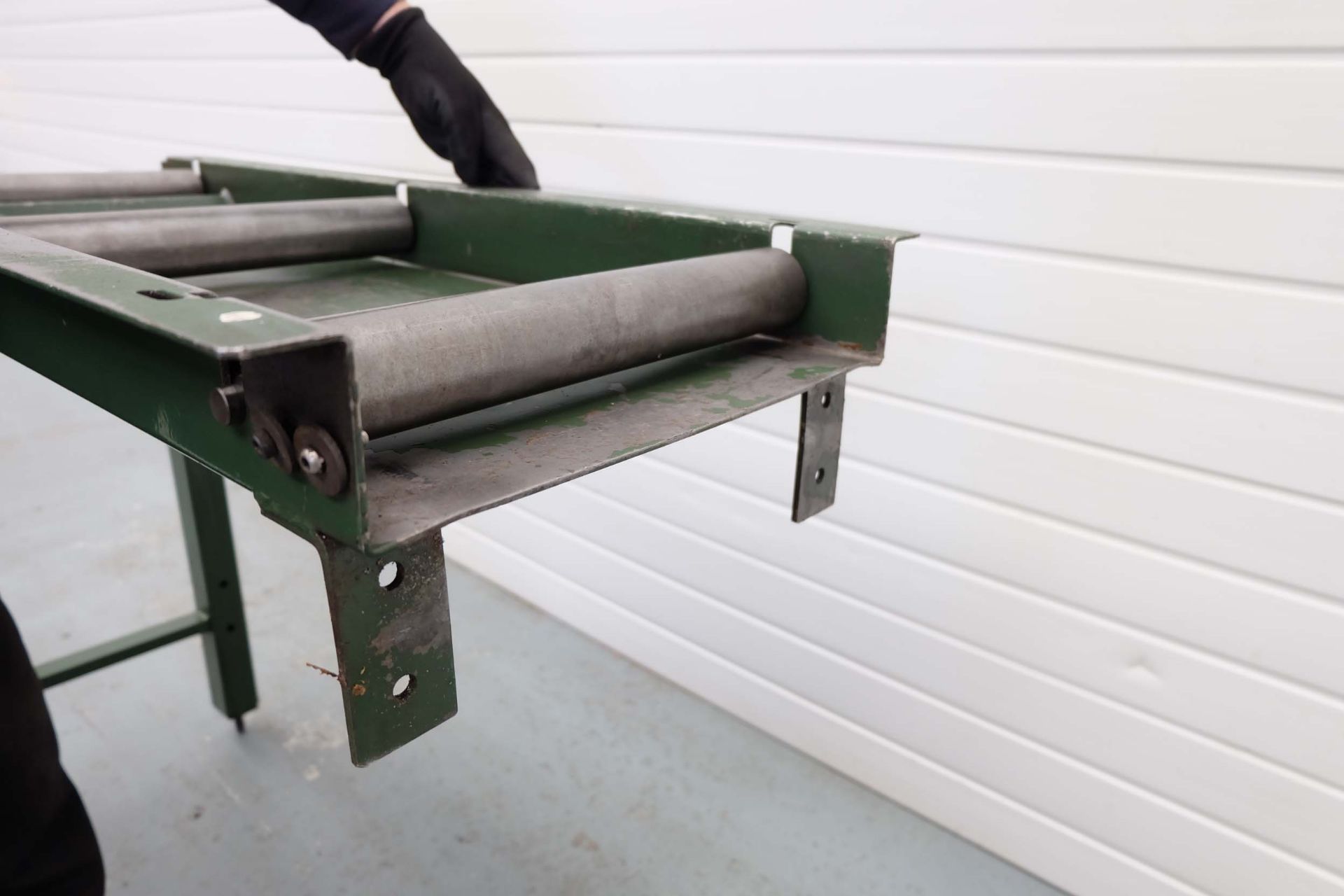Roller Conveyor With One End Support. Length: 1000mm. Height: 800mm. Width of Rollers: 350mm. - Image 4 of 4