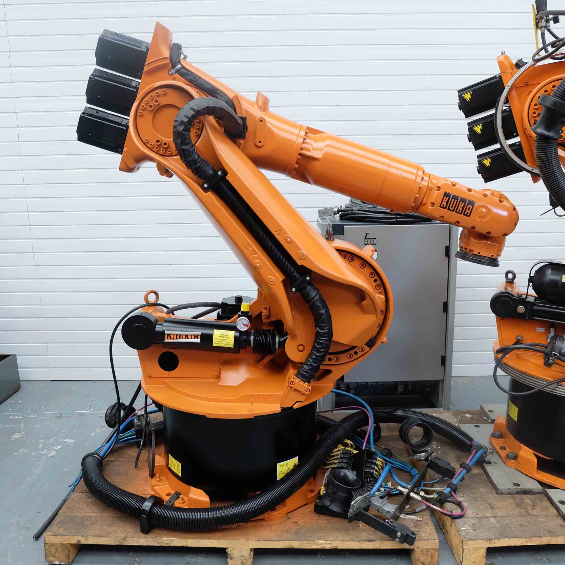 2 x Kuka Type KR125 6 Axis Robotic Arms. (1 Complete & 1 Incomplete). - Image 13 of 35