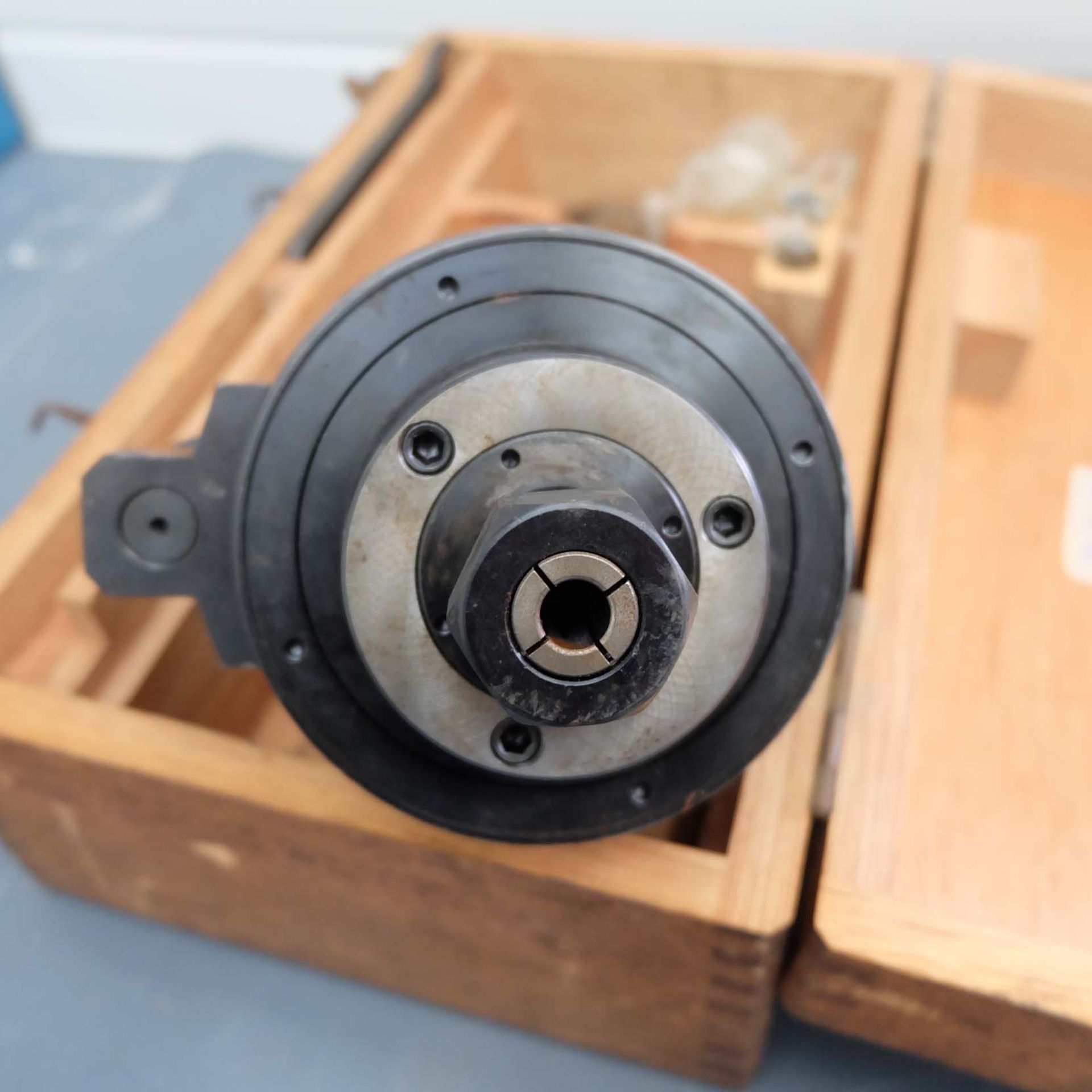 BIG High Spindle Speed Increaser - X4G By Daishower Seiki Co. Ltd With BT 50 Spindle In Wooden Box. - Image 3 of 5