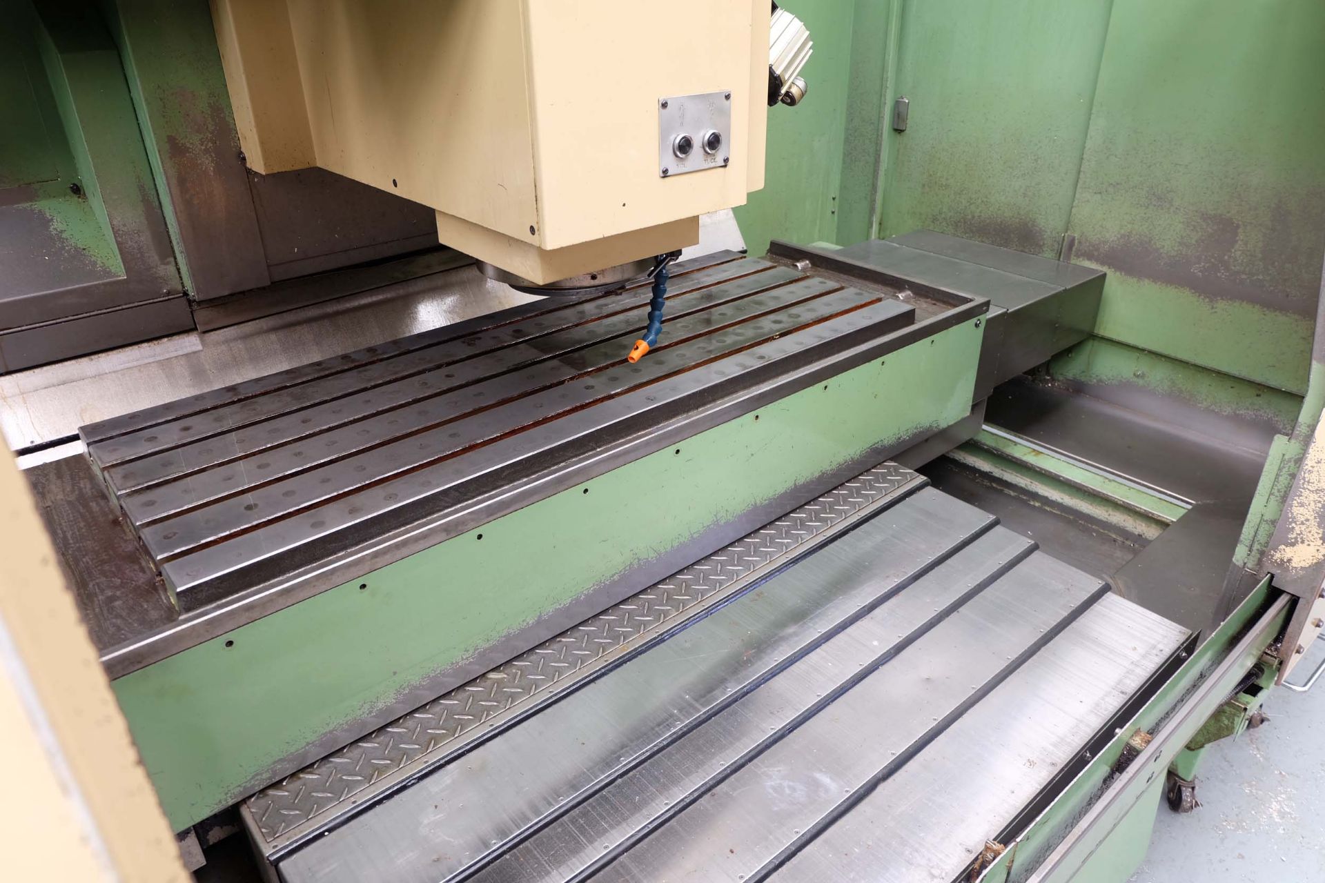 Mori-Seiki MV55/40 Vertical Machining Centre With Fanuc 10MA Control. Table Size: 1400 x 550mm. - Image 7 of 26